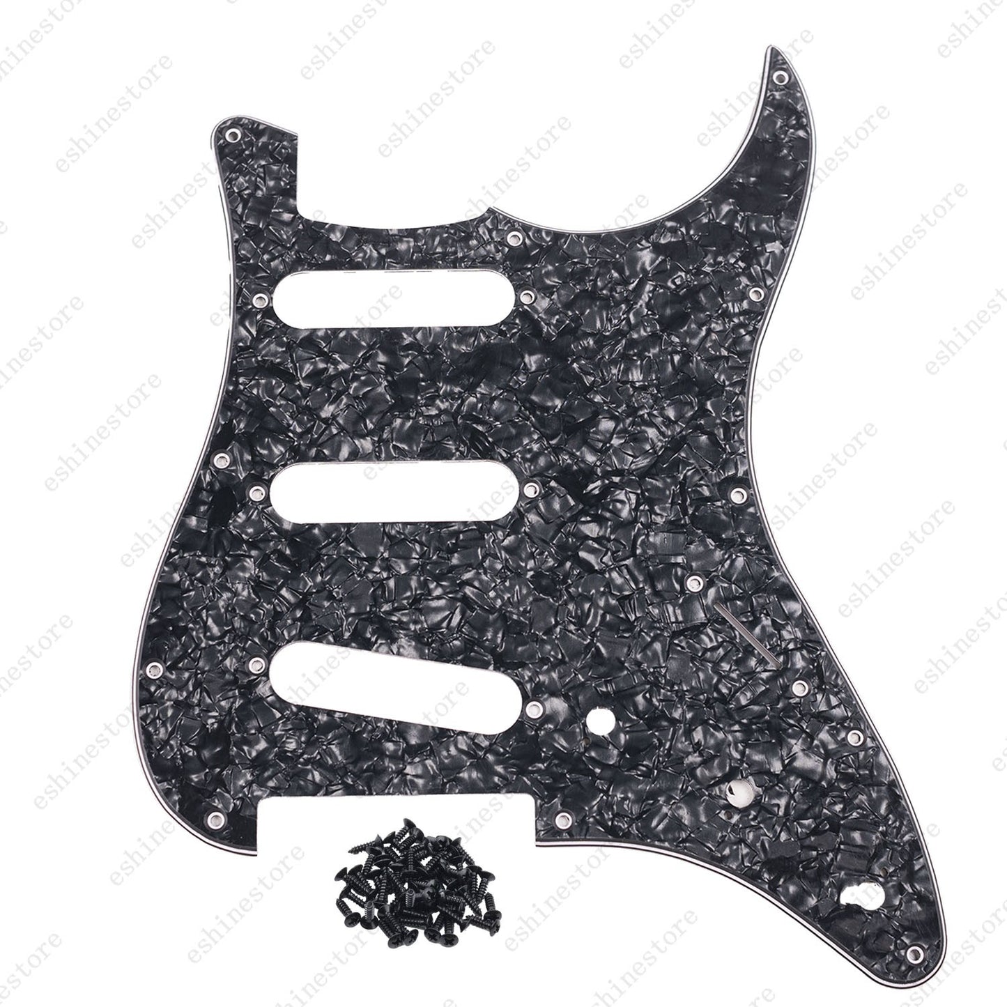 11 Hole SSS Strat Style Pickguard for USA MIM Standard Fender Start Multicolor