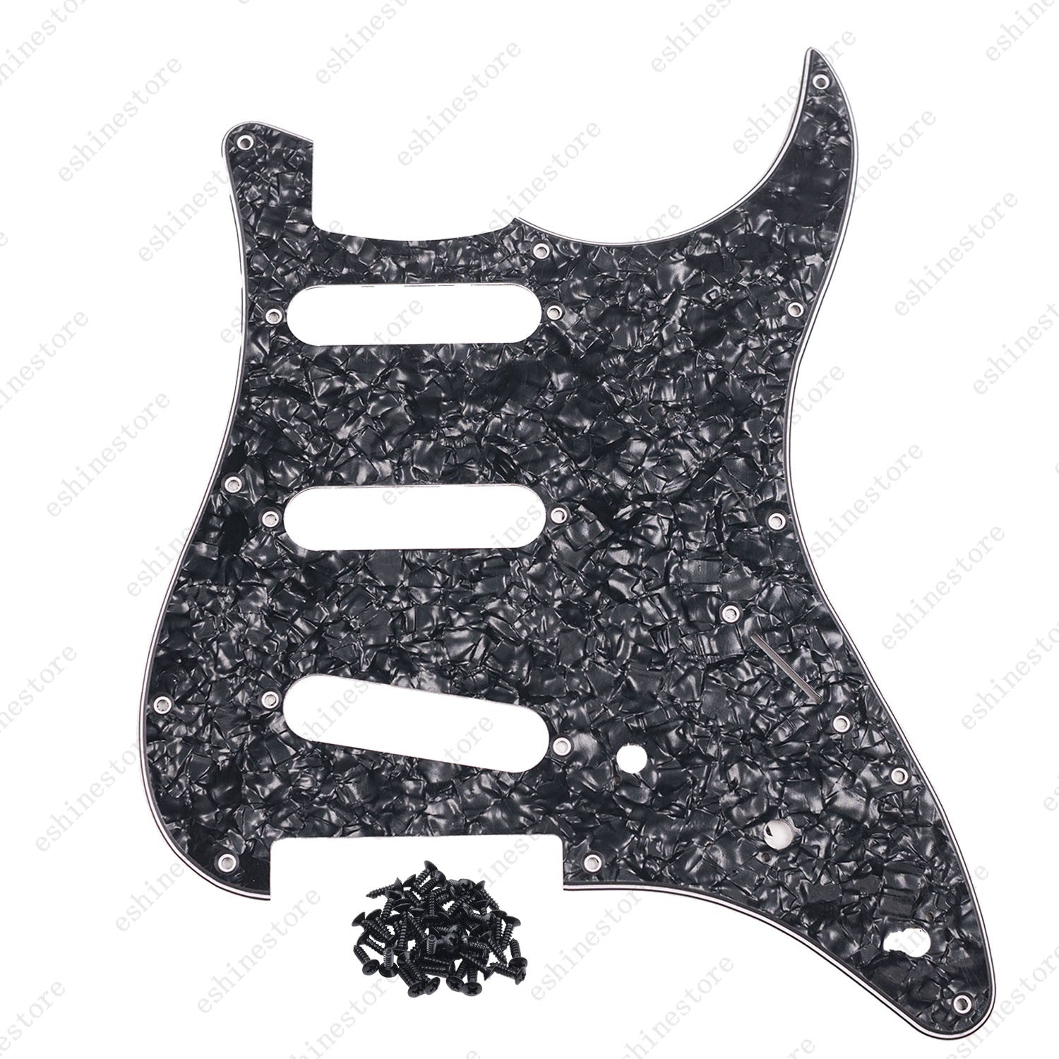 11 Hole SSS Strat Style Pickguard for USA MIM Standard Fender Start Multicolor