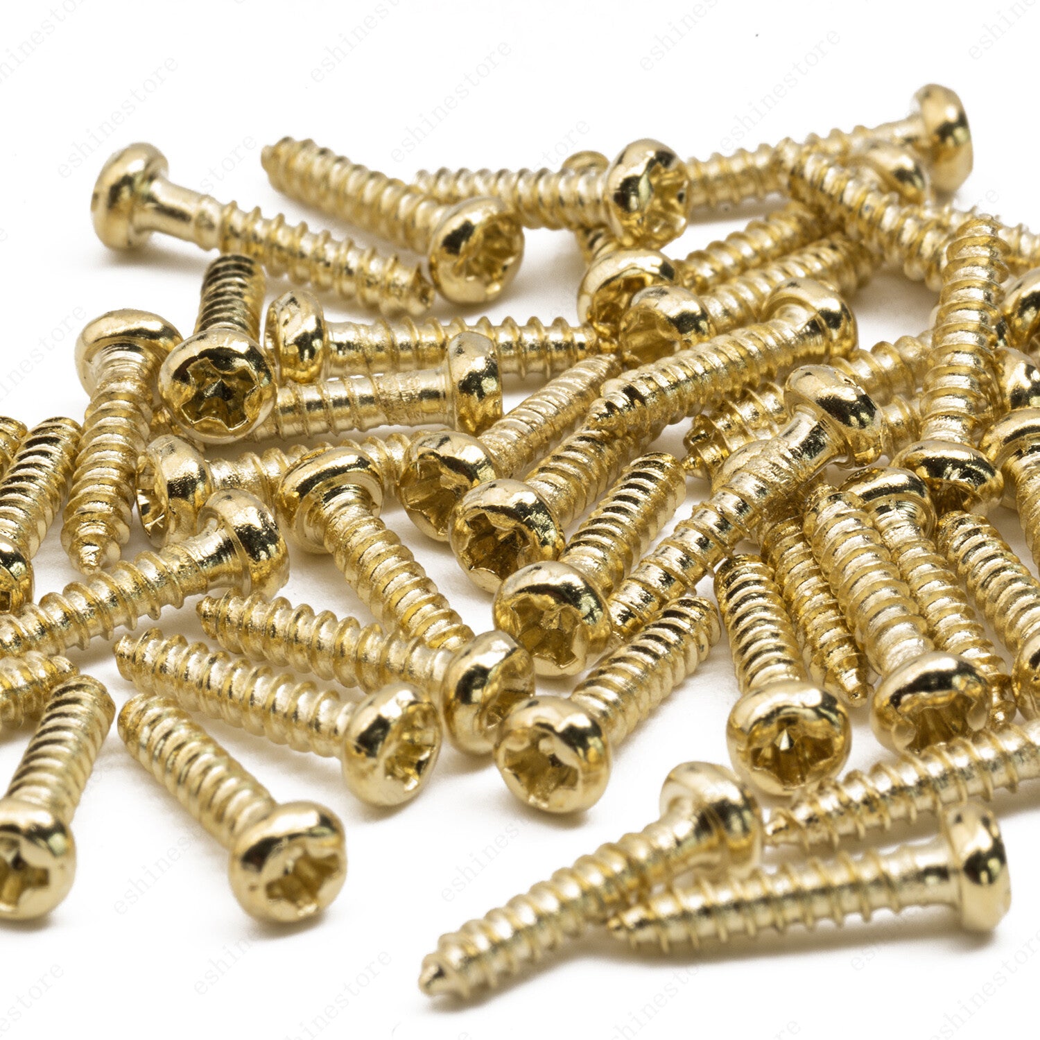 10 Pcs Tuning Peg Tuning Key Screws Machine Heads Guitar Tuner Mounting Screws