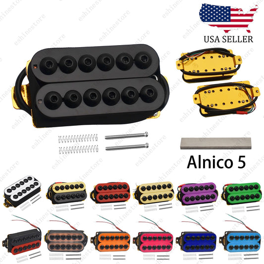 Electric Guitar Pickups Double Dual Coil Humbucker Alnico 5 Magnet Umbrella-Head