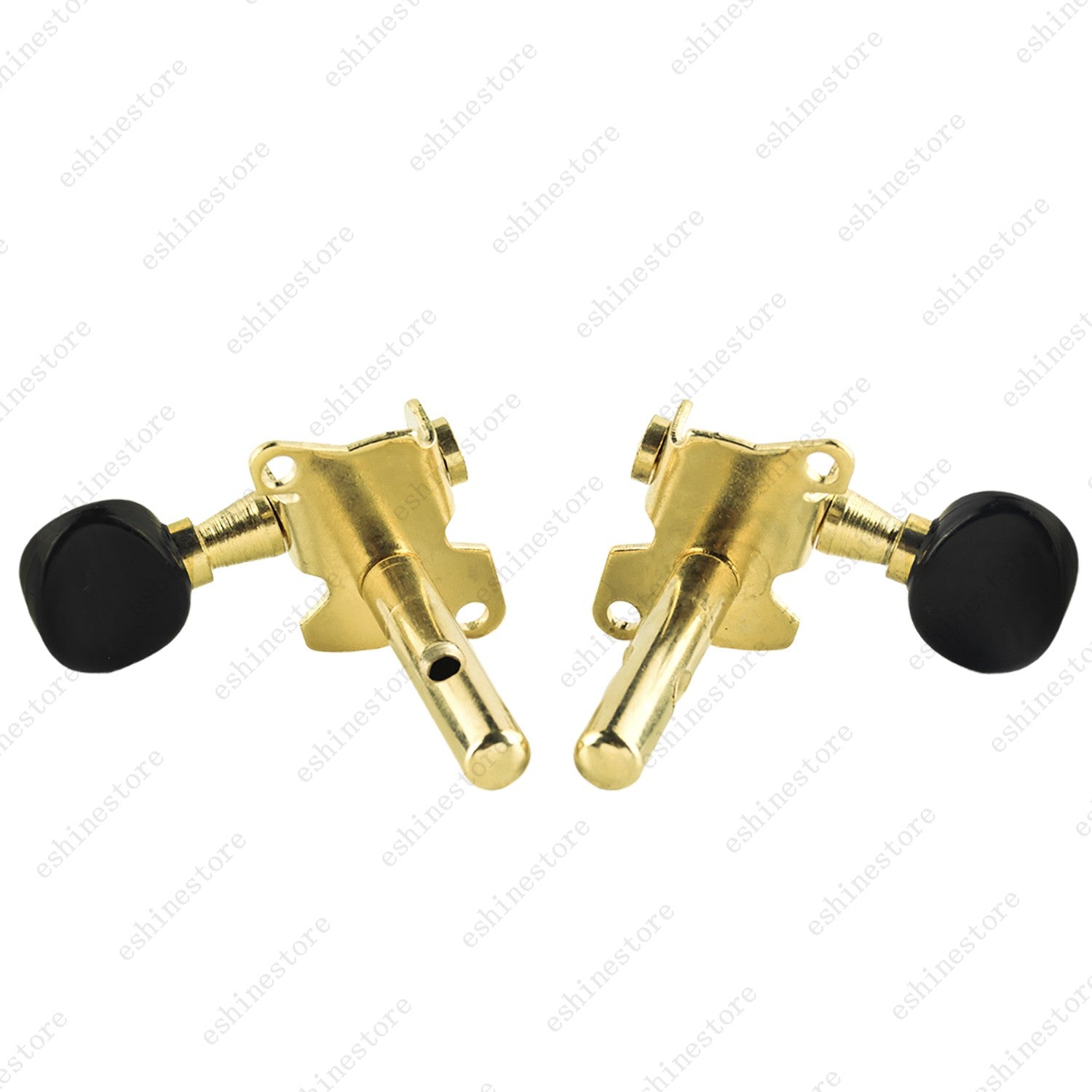Guitar Open-Gear Tuning Pegs 1:15 Ratio Single Hole Tuners for Acoustic Guitar