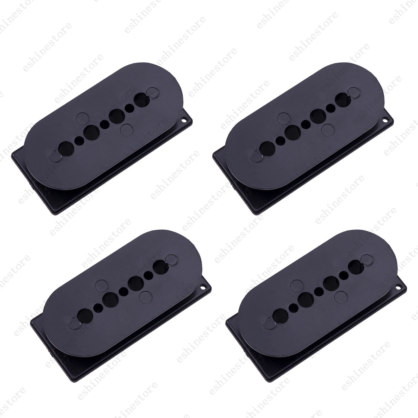 4 Pcs P Bass Pickup Covers 4 String Bass Pickup Covers/Bobbin for Precision Bass