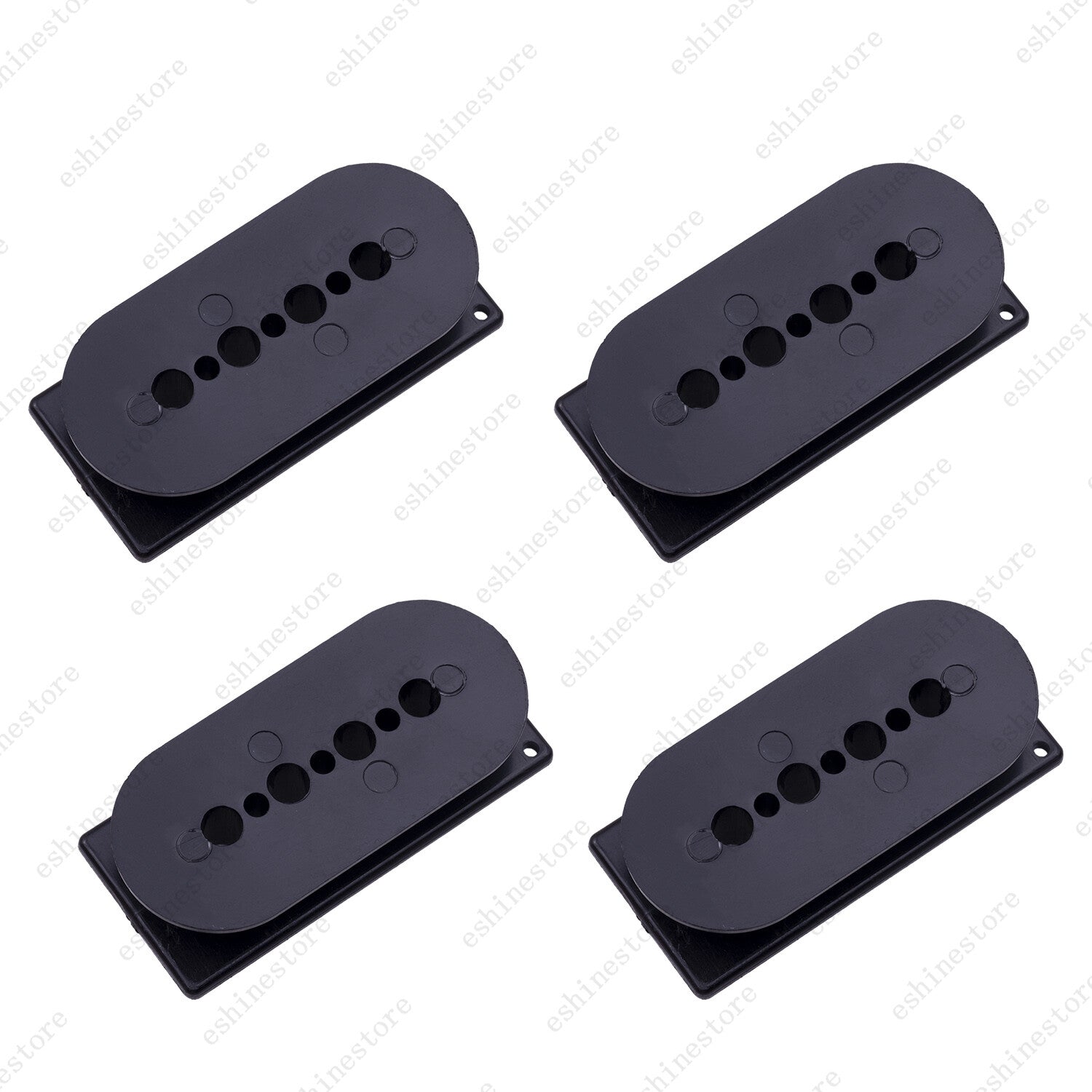 4 Pcs P Bass Pickup Covers 4 String Bass Pickup Covers/Bobbin for Precision Bass