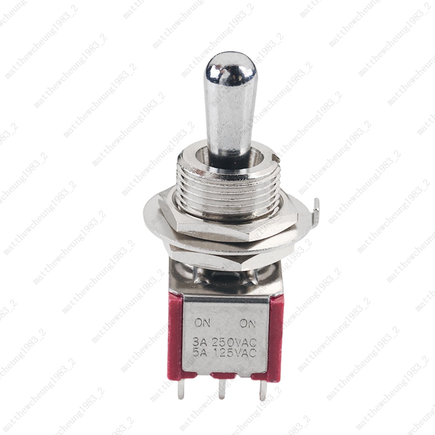 1/3/5 x Guitar/AMP Fat Bat Toggle Switch 4PDT 12Pin 3-Position ON-OFF-ON Sealed
