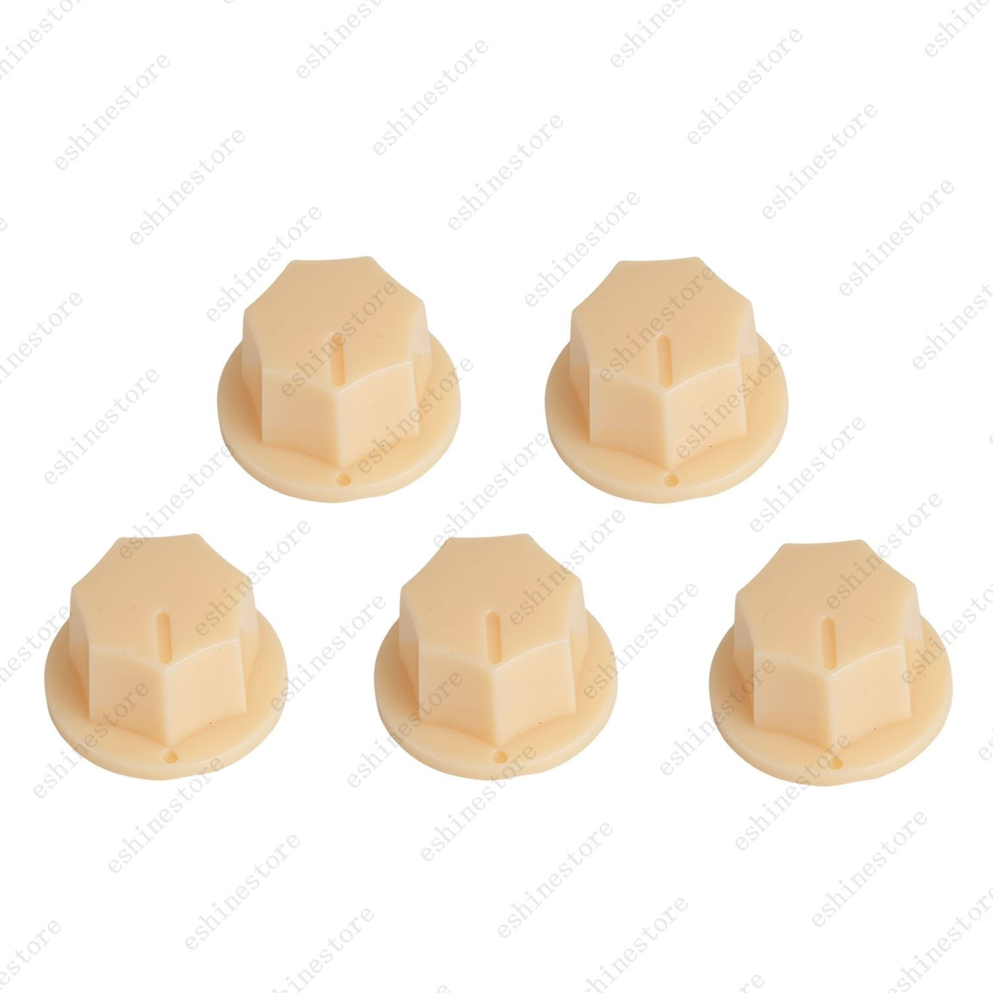 1/5/10Pcs Guitar Knobs Volume Tone Control Knobs for Jazz Bass , 2 Sizes 4 Style