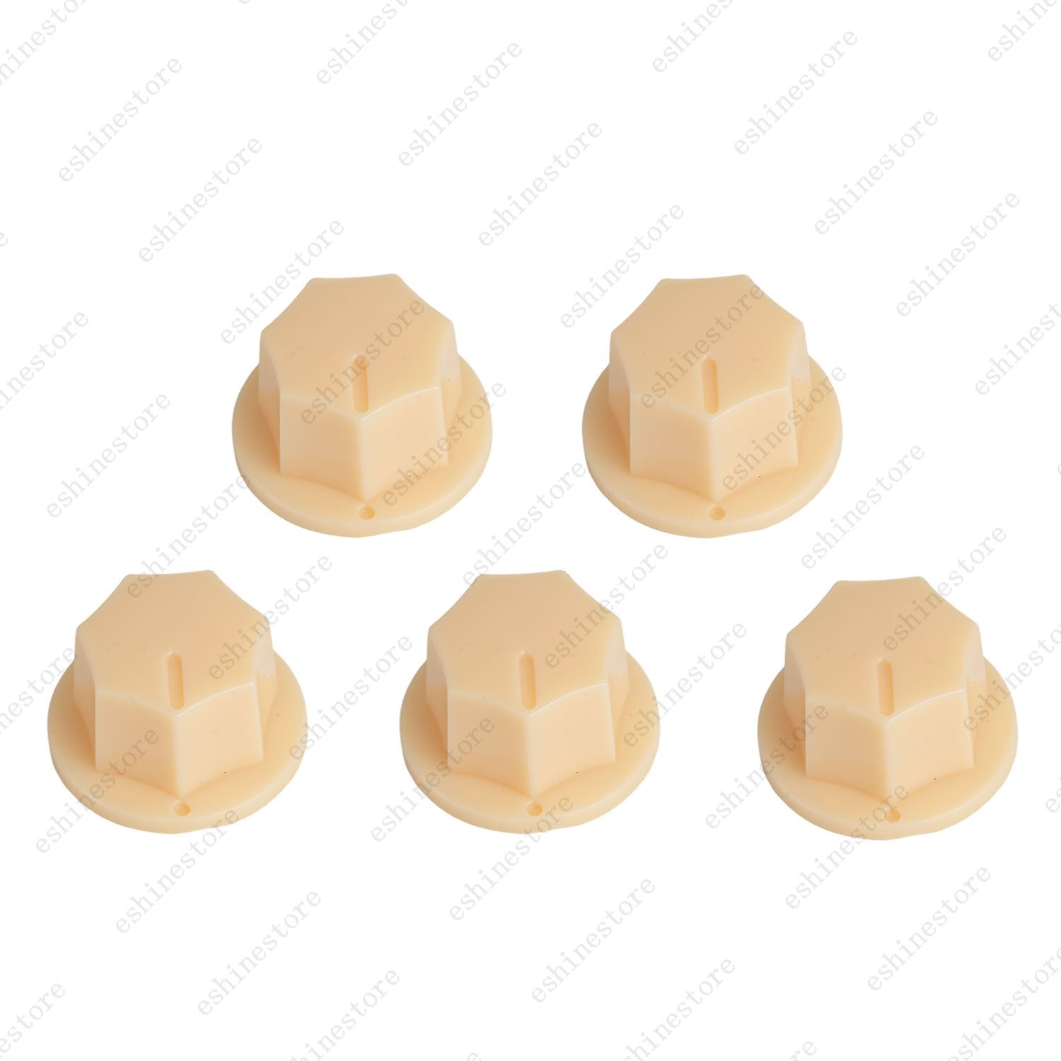 1/5/10Pcs Guitar Knobs Volume Tone Control Knobs for Jazz Bass , 2 Sizes 4 Style