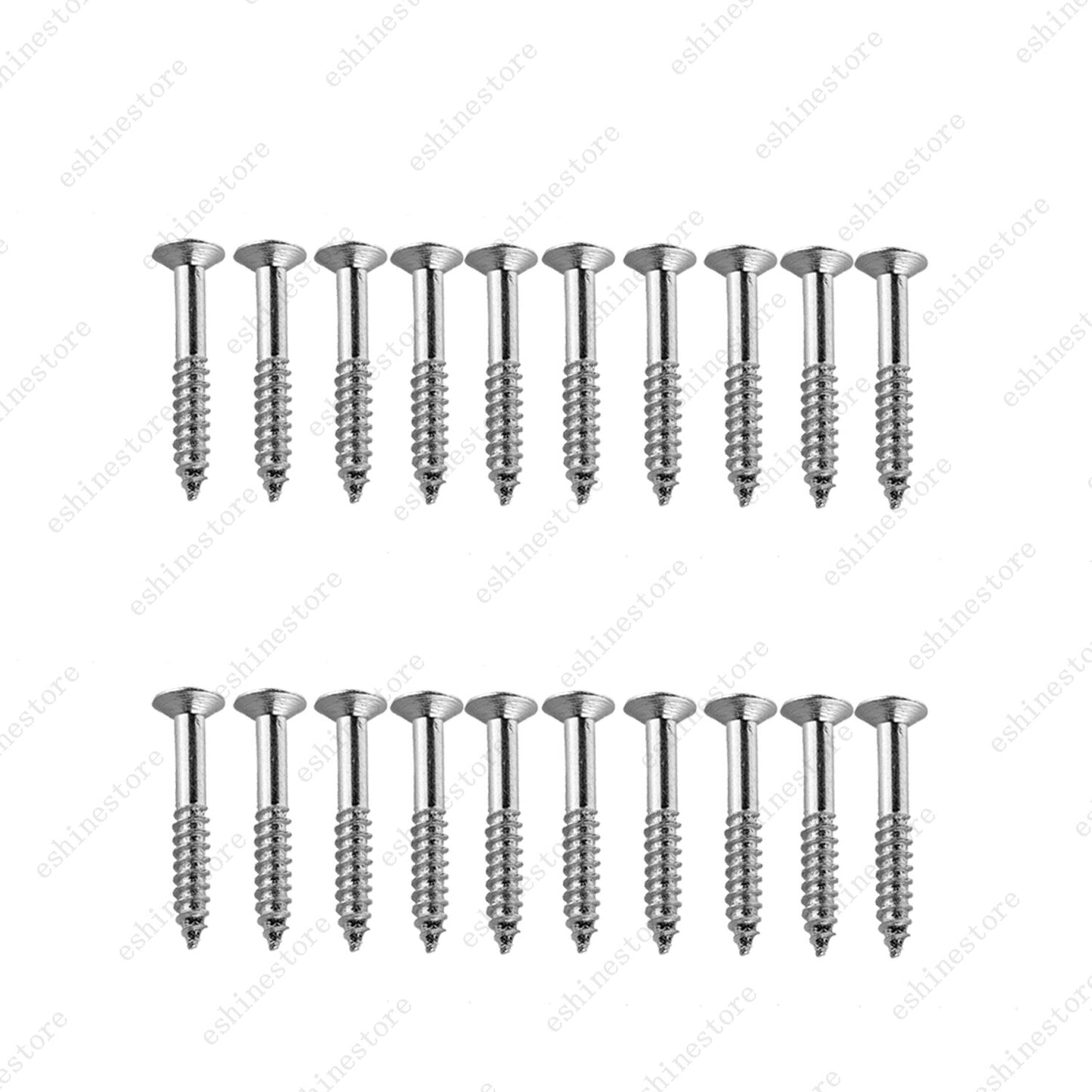 20x Humbucker Pickup Ring Frame Mounting Screws 2.5*18mm For LP SG 3 Colors