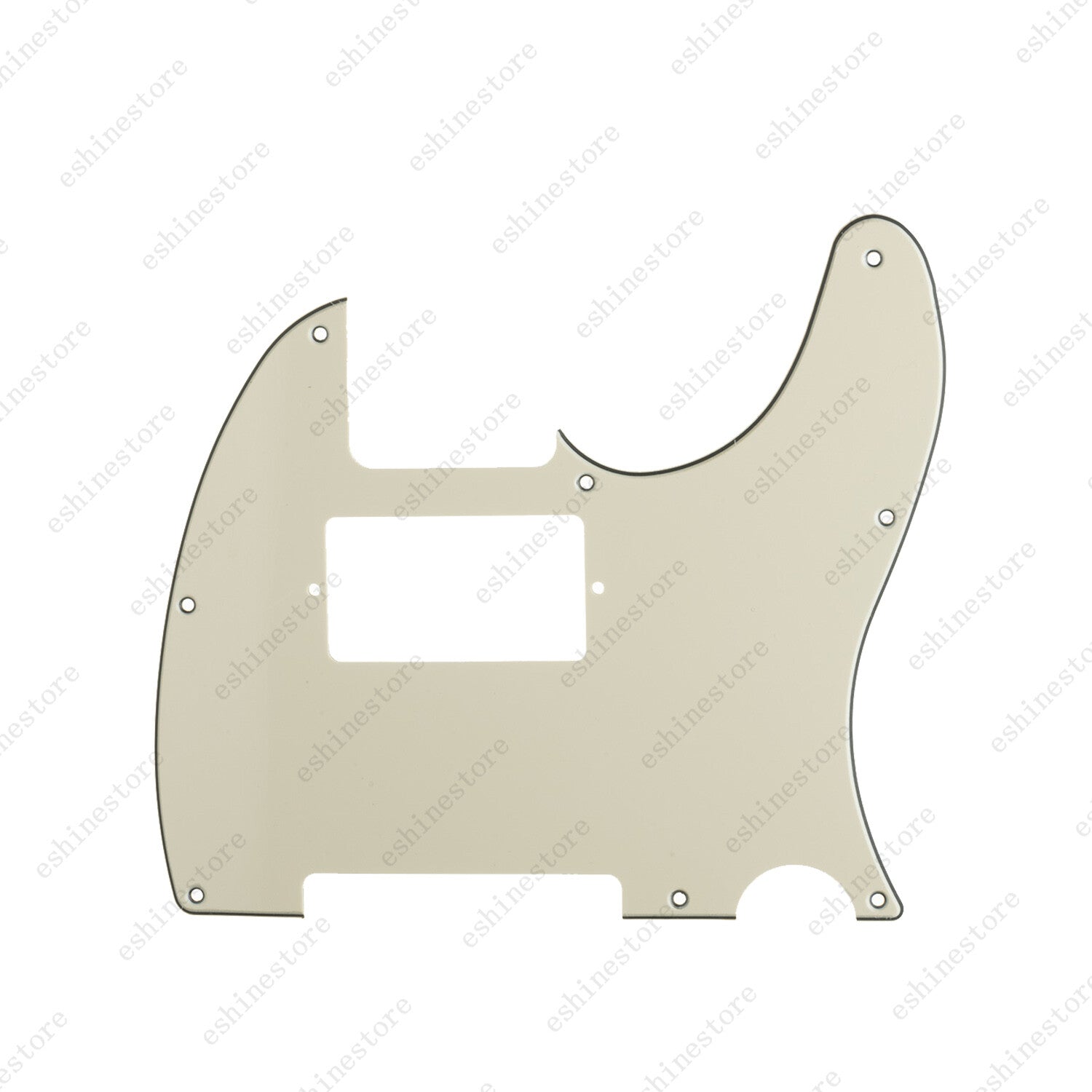 8 Holes Tele Guitar Pickguard Scratch Plate Humbucker For Fender Telecaster