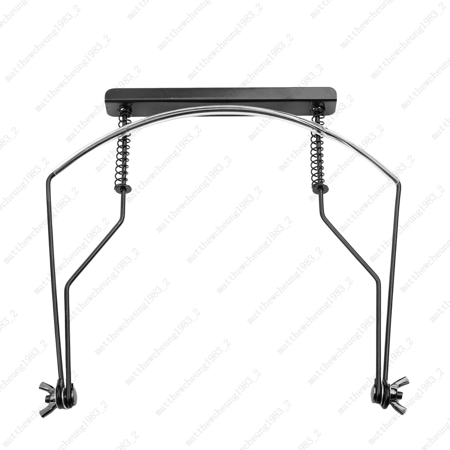 Professional 10 Holes Metal Harmonica Neck Stand Adjustable Harmonica Holder