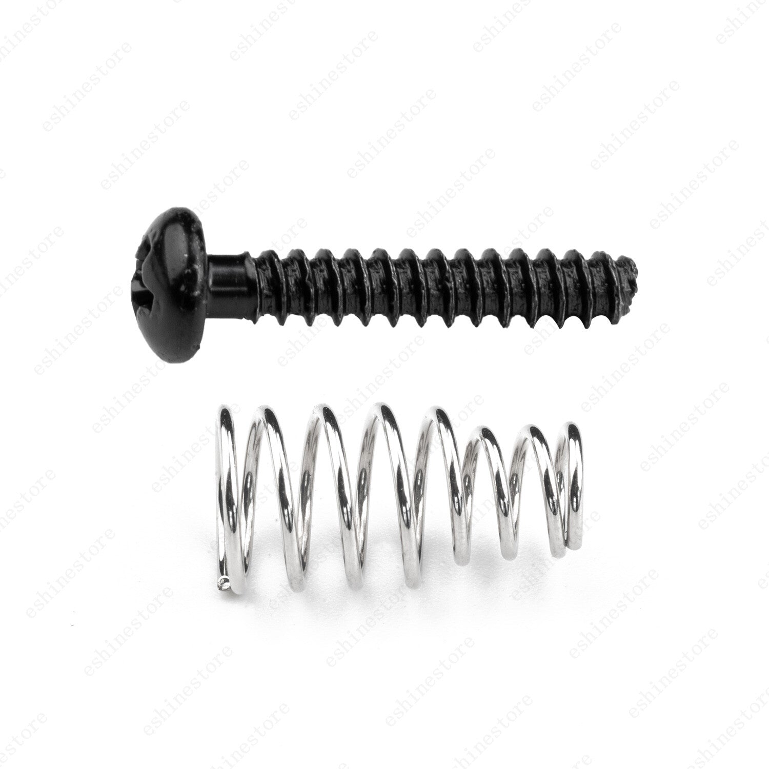 6x Single Coil Pickup Height Adjustment Pan Head Screw & Springs For Strat Tele