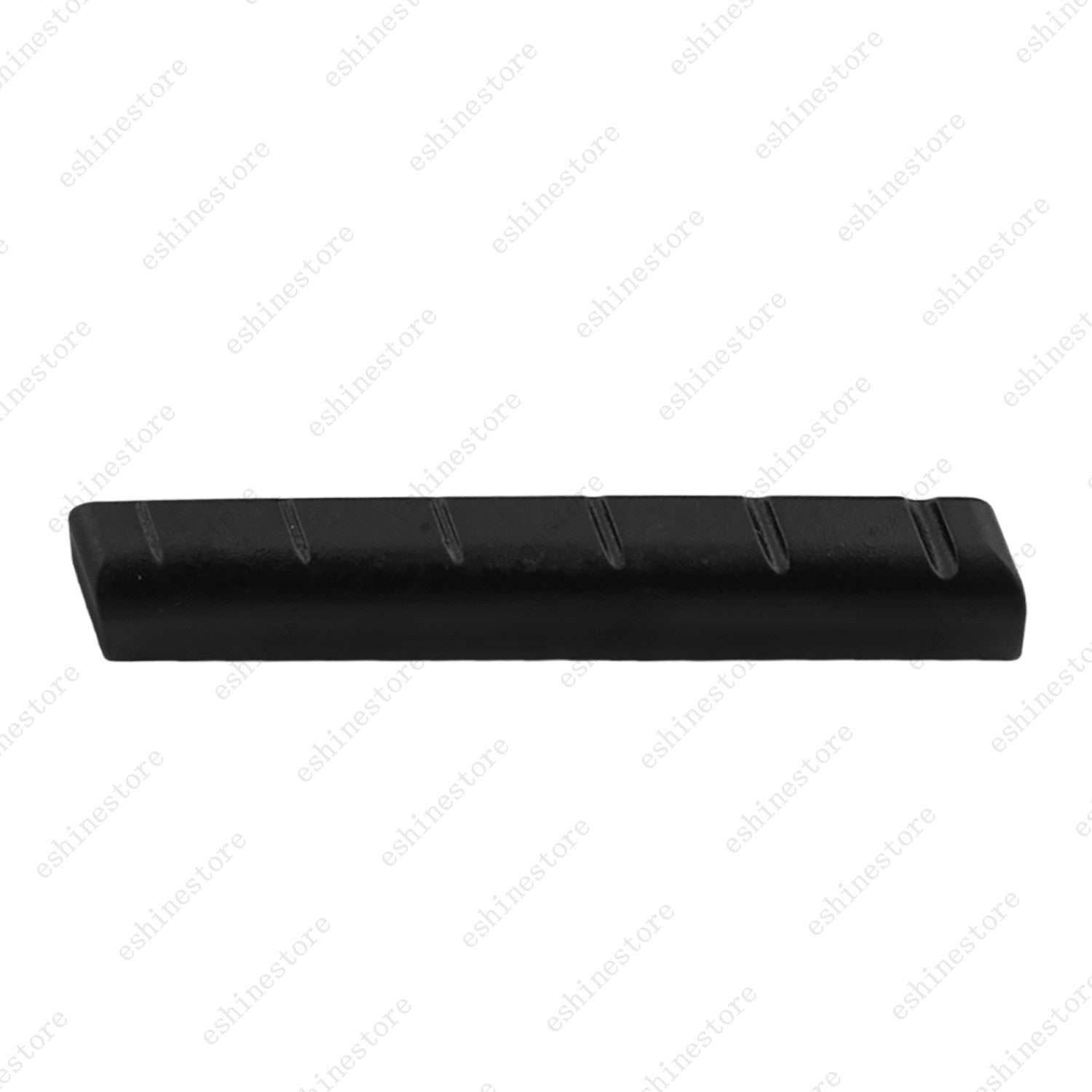2pcs Pre-slotted Flat Bottom Fanned-fret Guitar Nut 6 String for Electric Guitar