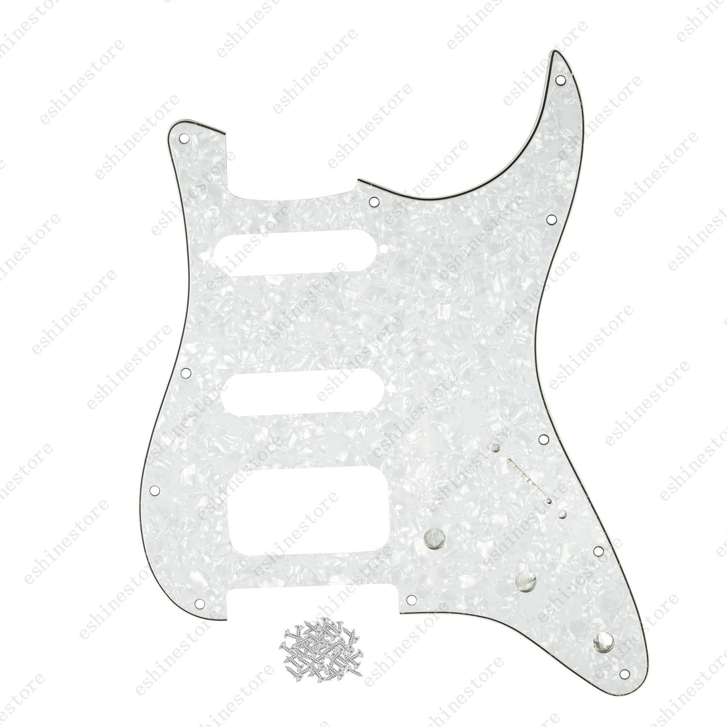 11-Hole HSS Pickguard w/ Screw For US MIM Fender Modern/Player (3-Screw Hum)