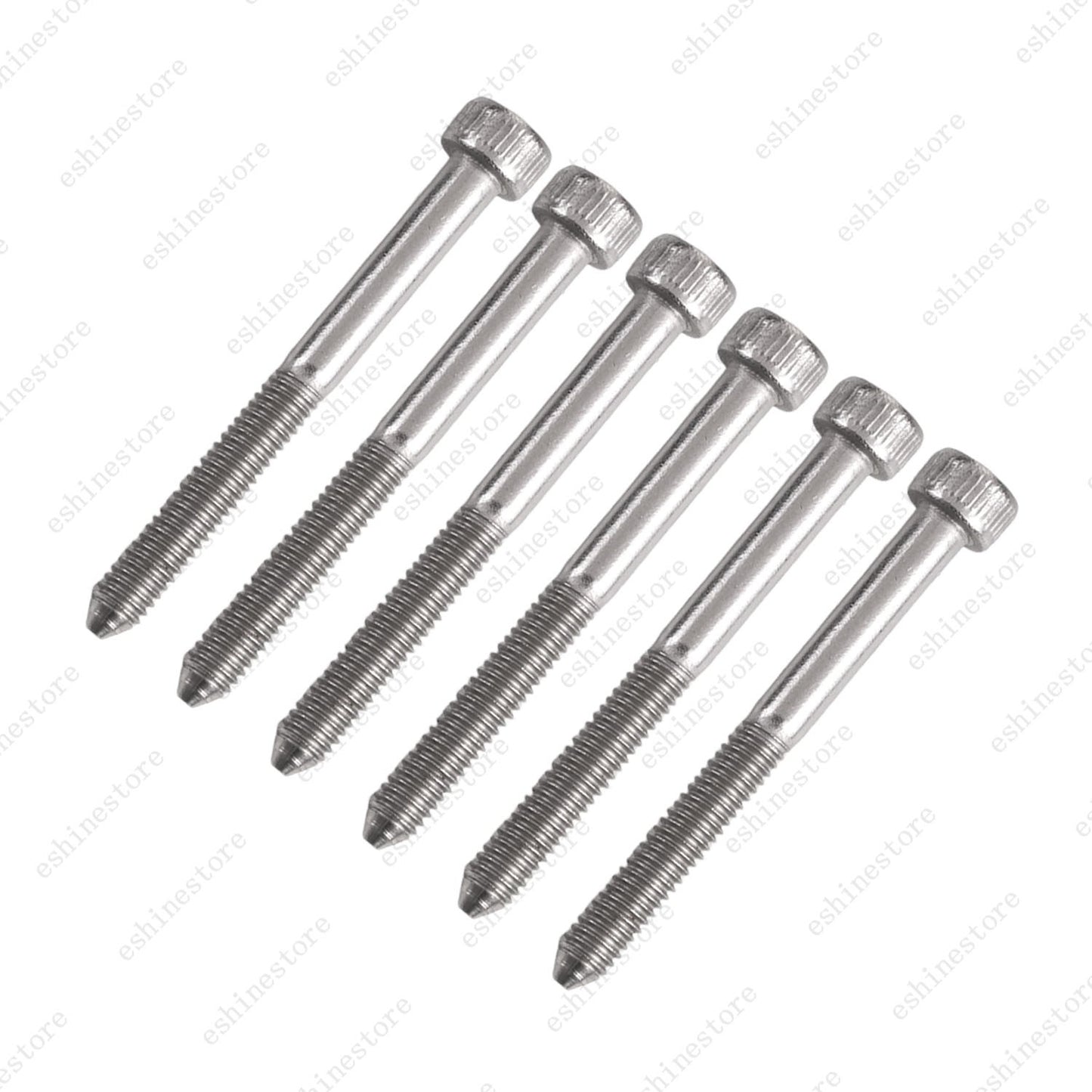 Stainless Steel Guitar Tremolo Bridge Saddle String Lock Screws for Floyd Rose