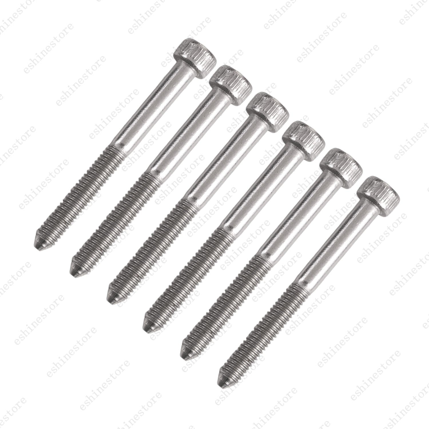 Stainless Steel Guitar Tremolo Bridge Saddle String Lock Screws for Floyd Rose