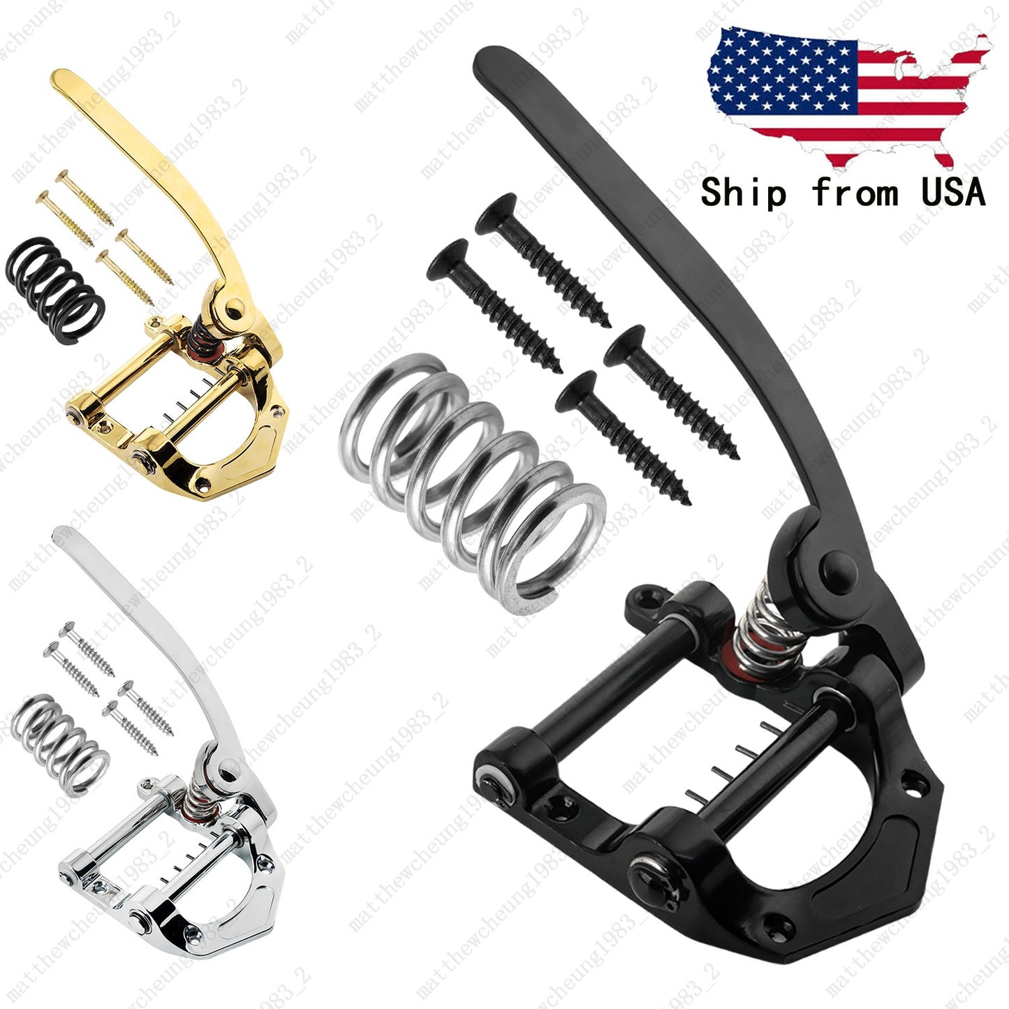 Electric Guitar Tremolo Bridge Vibrato Tailpiece for Jazz SG LP Style Guitars