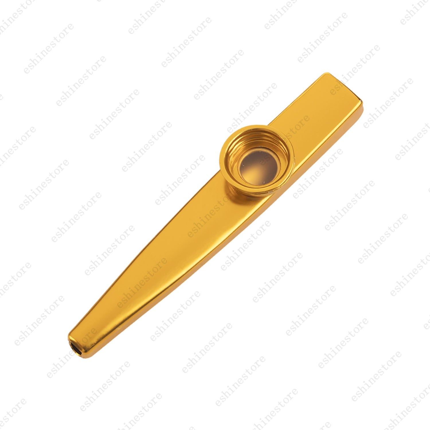 1pcs Aluminum Metal Kazoo Portable Wind Mouth Musical Instrument 7 Color Options