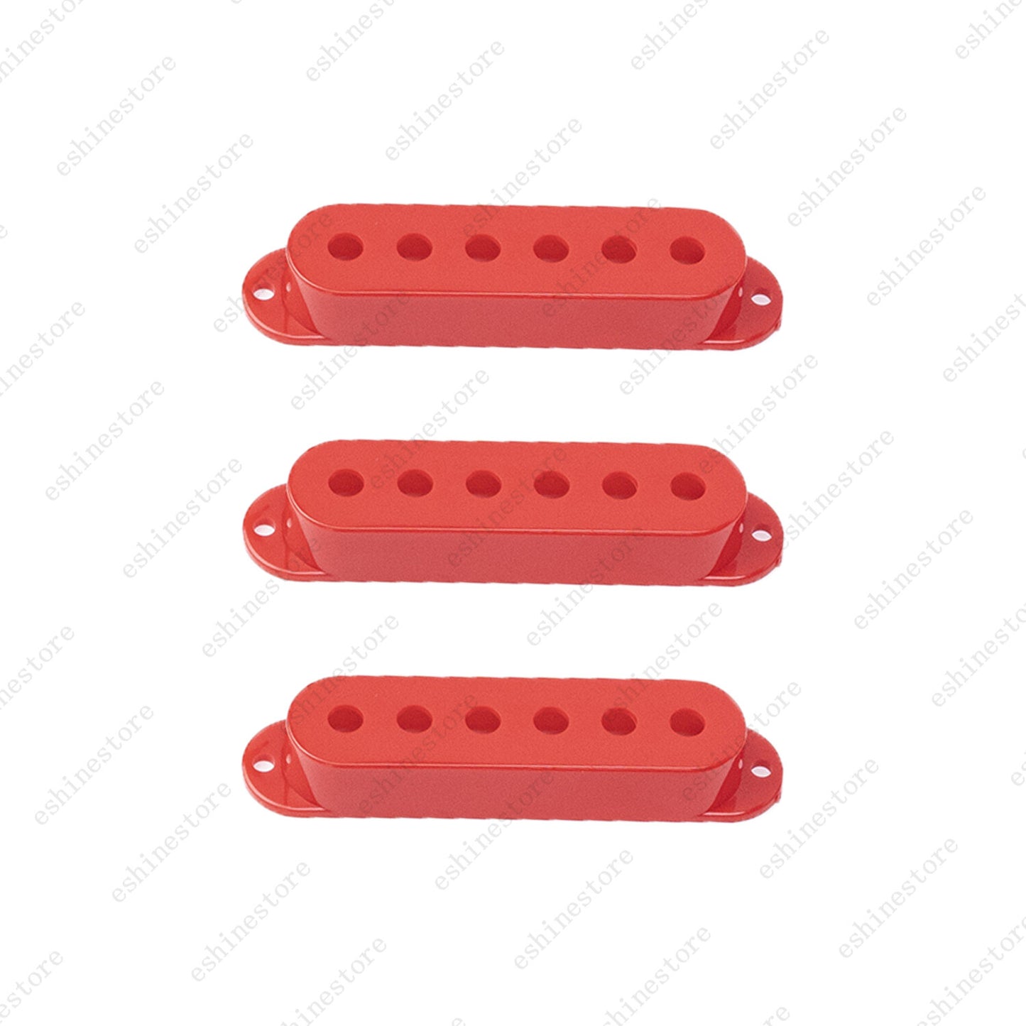 1/2/3Pcs Plastic SSS Single Coil Pickup Covers For Fender SQ Strat multiColors