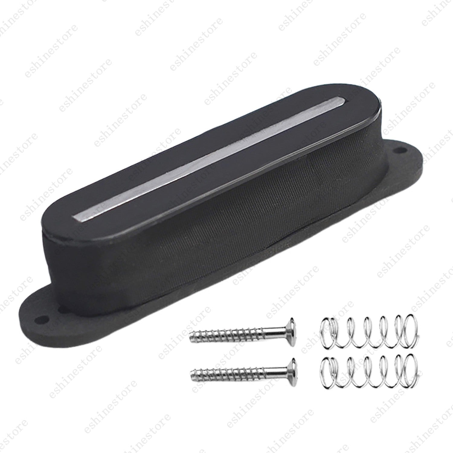 Single Coil Ceramic Metal Braided wire Single Blade Guitar Pickup For Strat