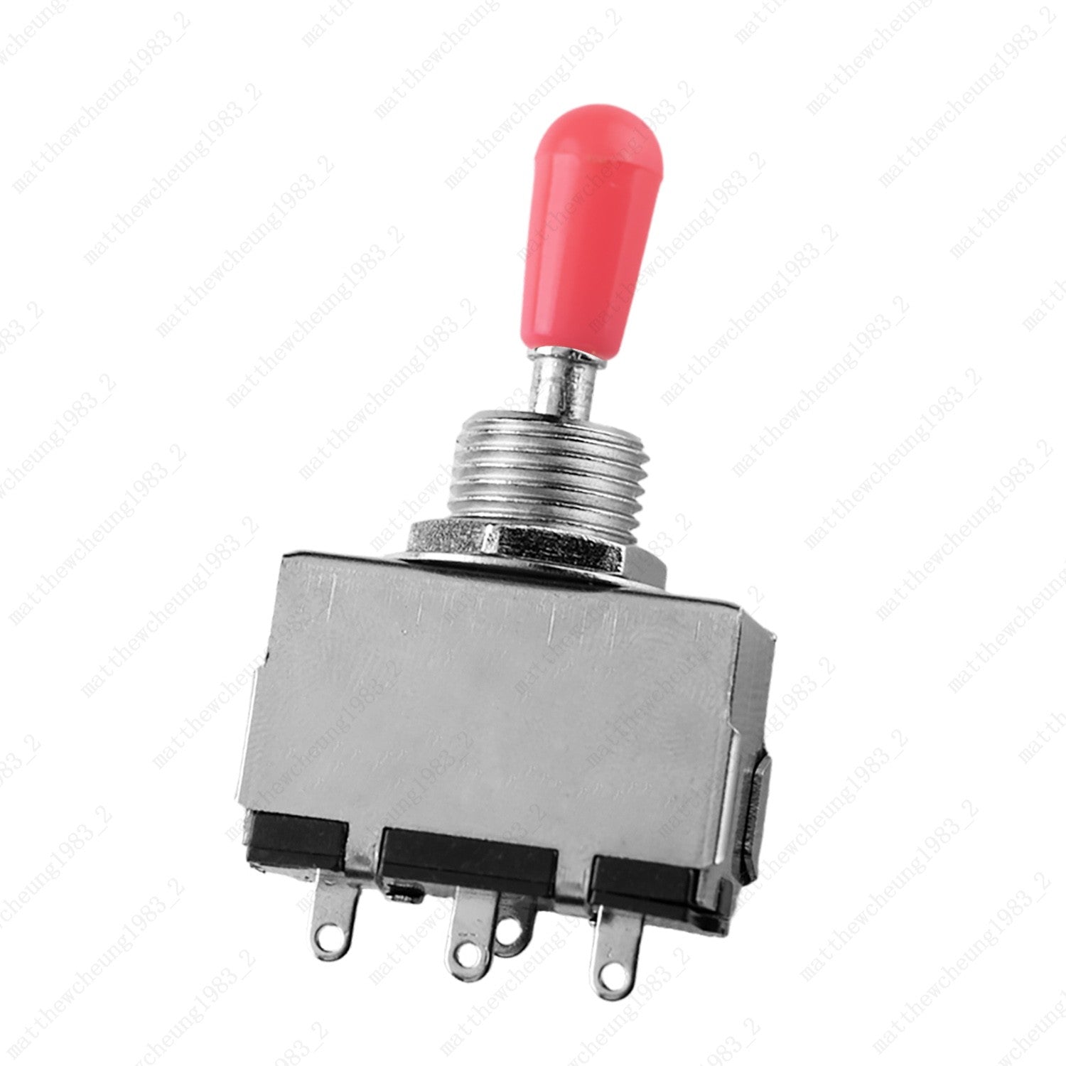 3-Position Metal Enclosed Pickup Selector Switch with Plastic Tip for EPI SG LP