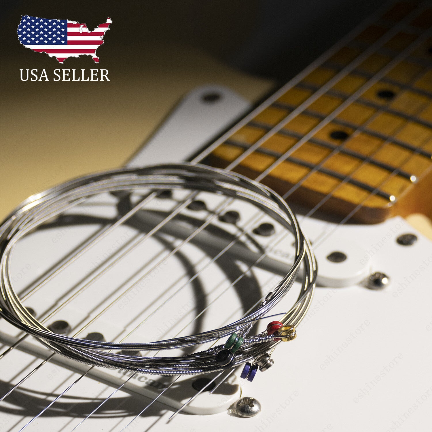 1 Set/3 Set Electric Replacement Steel Guitar Strings 1st-6th 08-38 09-42 10-46