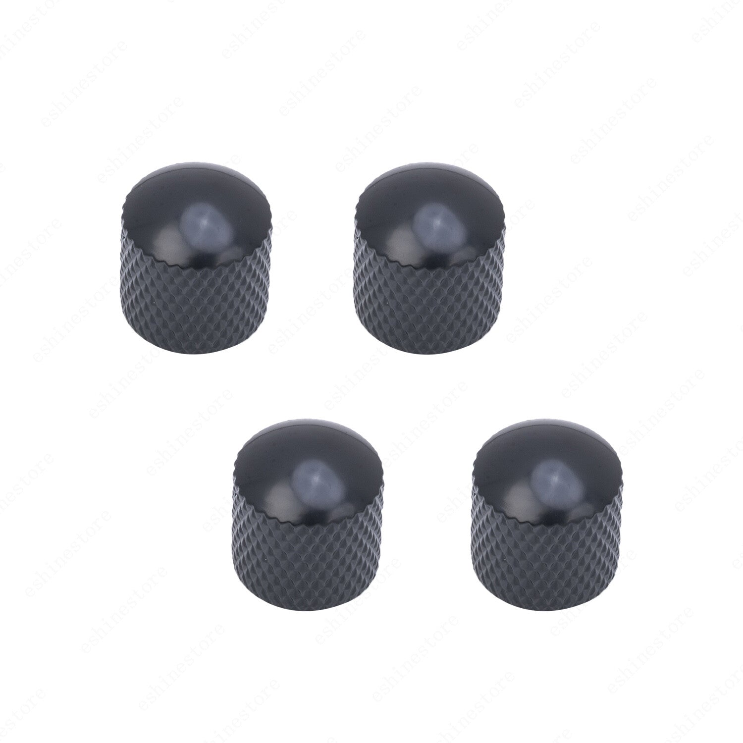 18-Splines 1-4 Pcs Metal Guitar 6mm Shaft Volume Tone Knobs For Ibanez PRS EPI