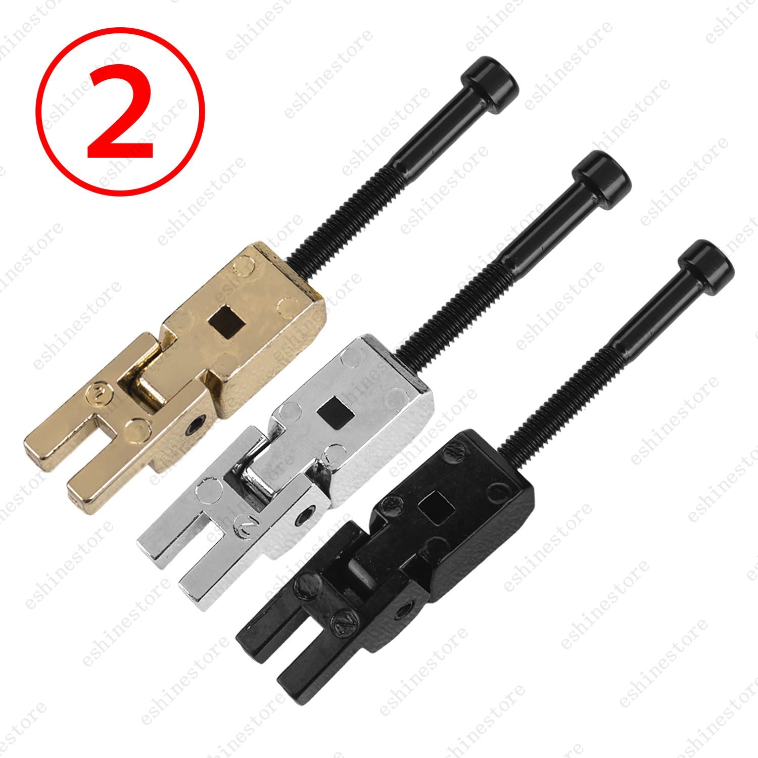 Set of 6 Double Locking System Tremolo Locked Saddles for Floyd Rose 3Colors