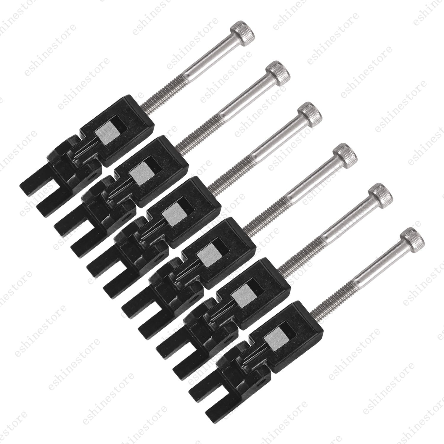 6 Pcs Double Locking Tremolo Saddle for Floyd Rose w/ Stainless Steel Block