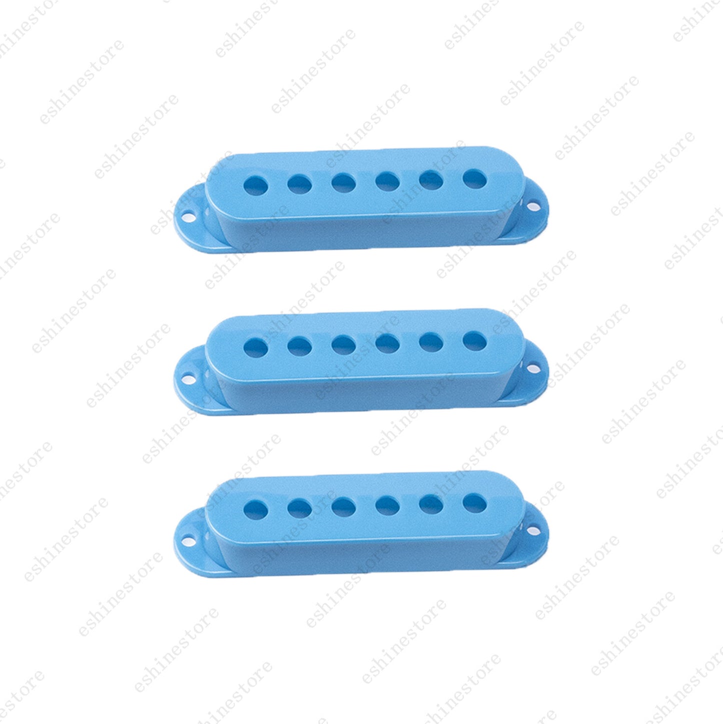1/2/3Pcs Plastic SSS Single Coil Pickup Covers For Fender SQ Strat multiColors