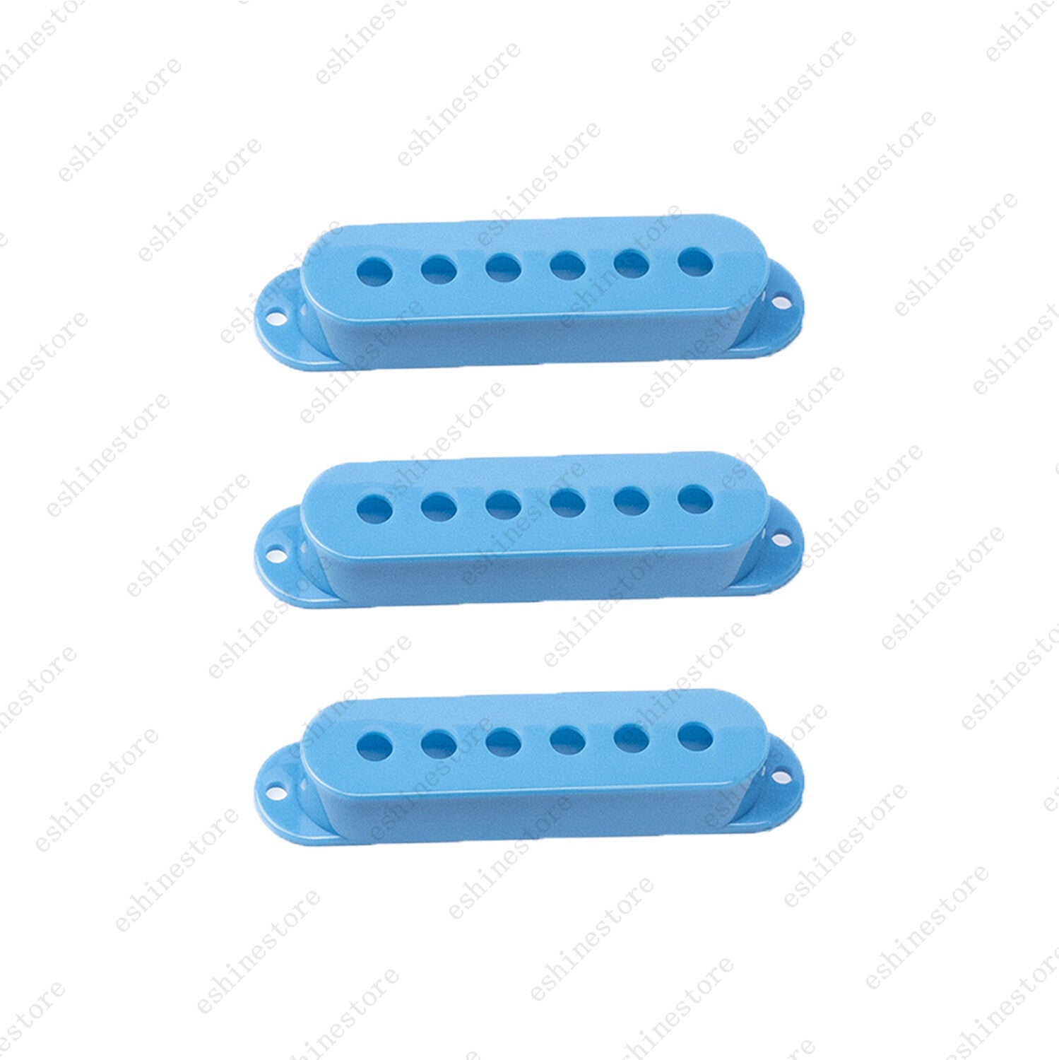 1/2/3Pcs Plastic SSS Single Coil Pickup Covers For Fender SQ Strat multiColors