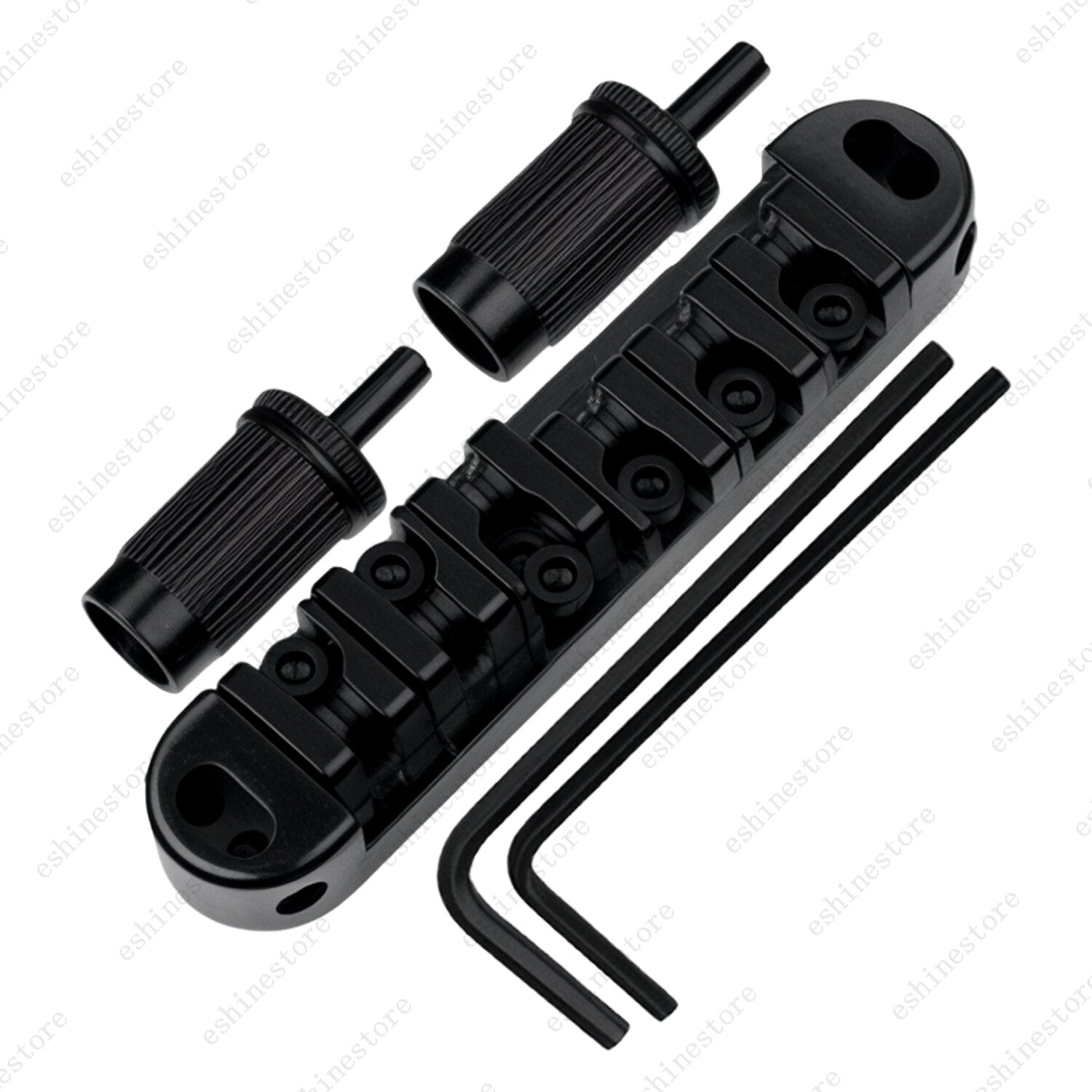 Adjustable Tune-O-Matic Roller Saddle Bridge Threaded Posts For Les Paul SG ES