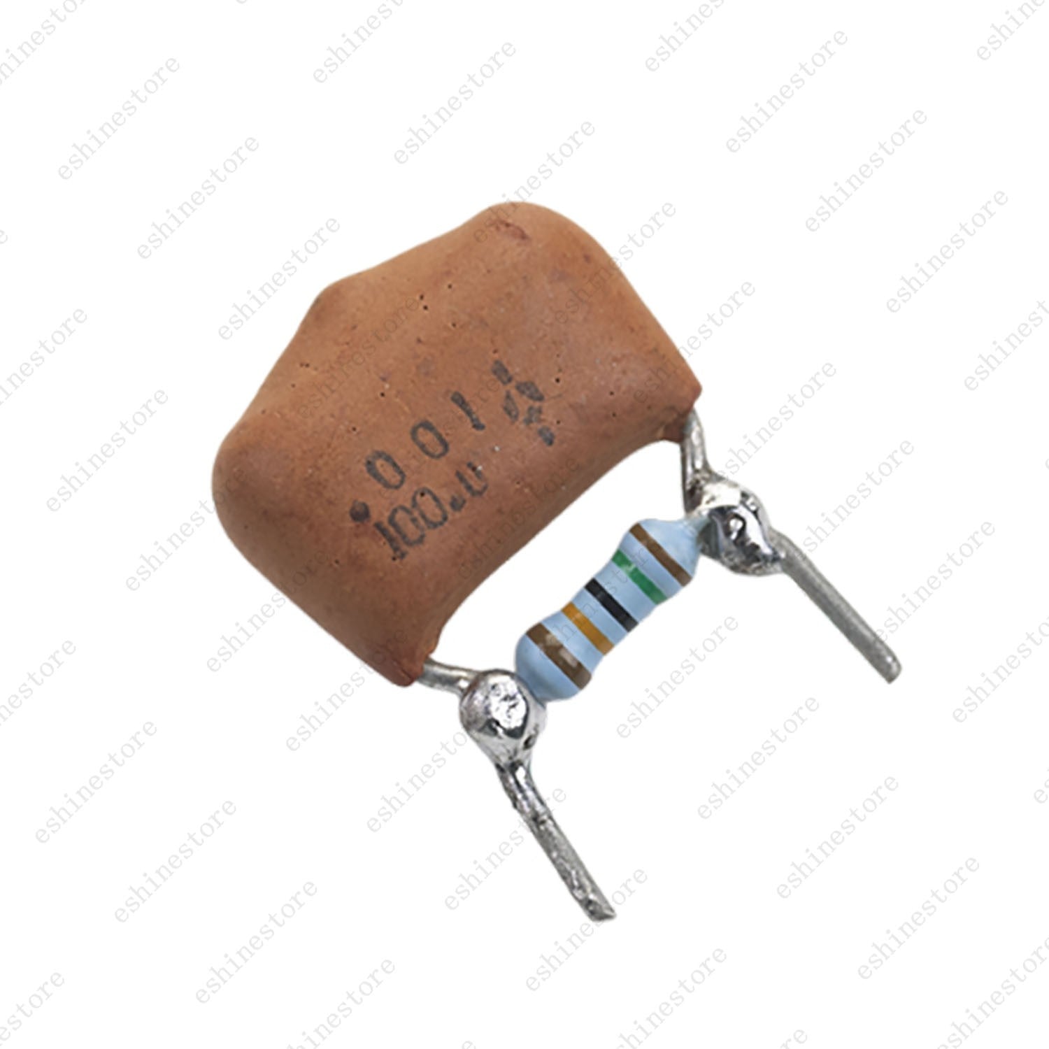 2pcs Treble Volume Bleed Circuit Kit .001uf Vintage Capacitor with 150k Resistor