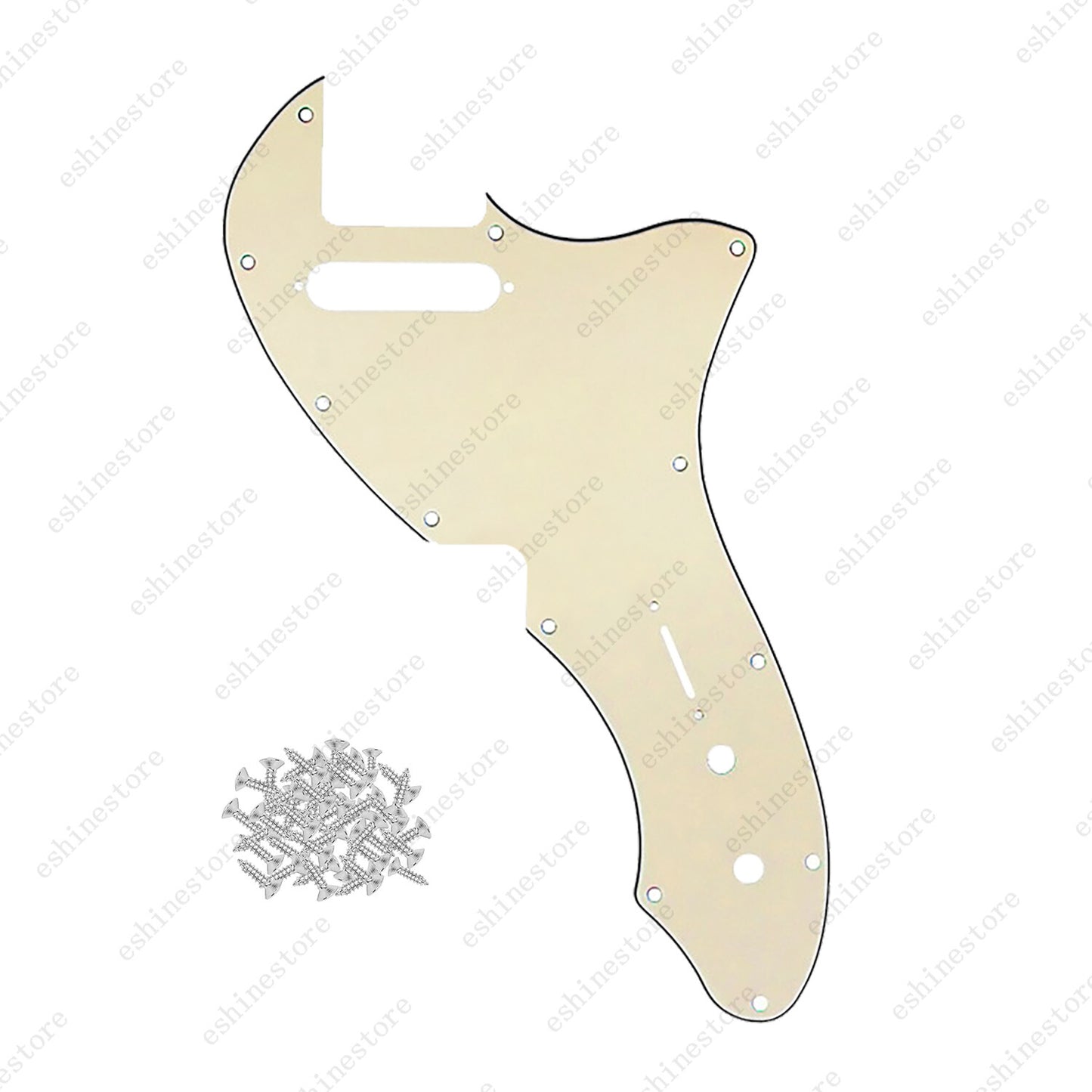 Guitar Pickguard Scratch Plate with Screws For US Tele 69 Thinline 11Colors