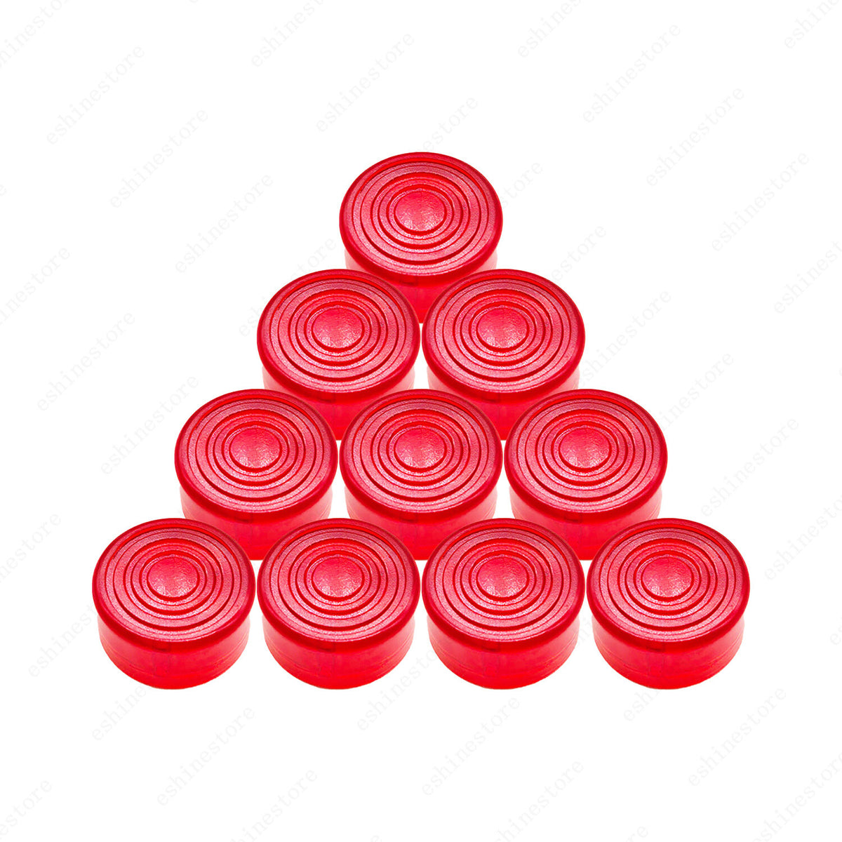 10 Pcs Guitar Effect Pedal Footswitch Toppers Foot Nail Cap Protection Cap