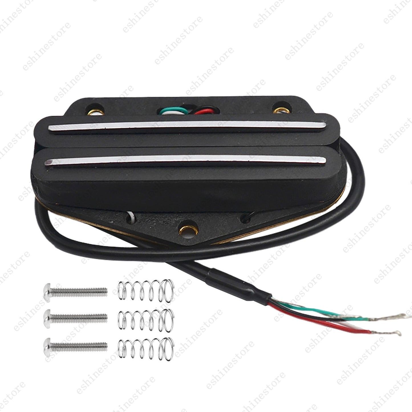 Guitar Ceramic Hot Dual Rail Bridge Pickup Humbucker For Telecaster 4 Colors