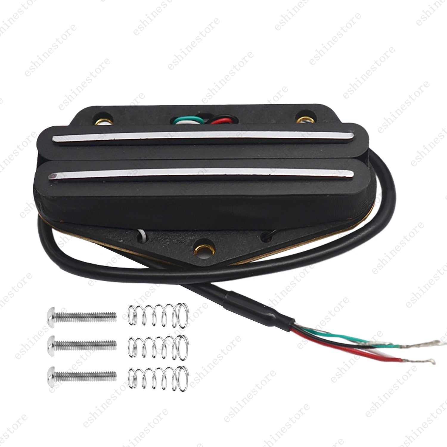 Guitar Ceramic Hot Dual Rail Bridge Pickup Humbucker For Telecaster 4 Colors