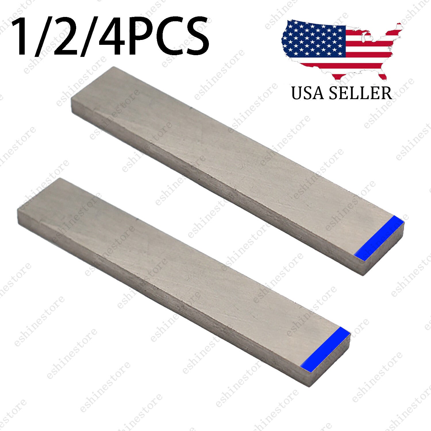1/2/4Pcs Alnico 2 Guitar Humbucker Bar Magnet Pickup Replacement Magnetized