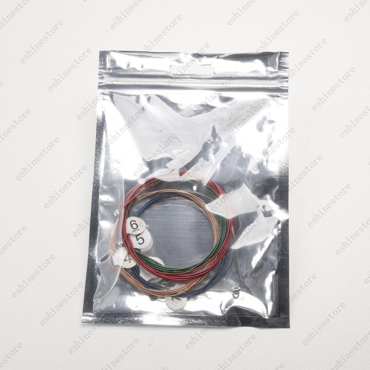 1-3 Set of 6 Guitar Strings Replacement Steel String For Acoustic Guitar 1st-6th