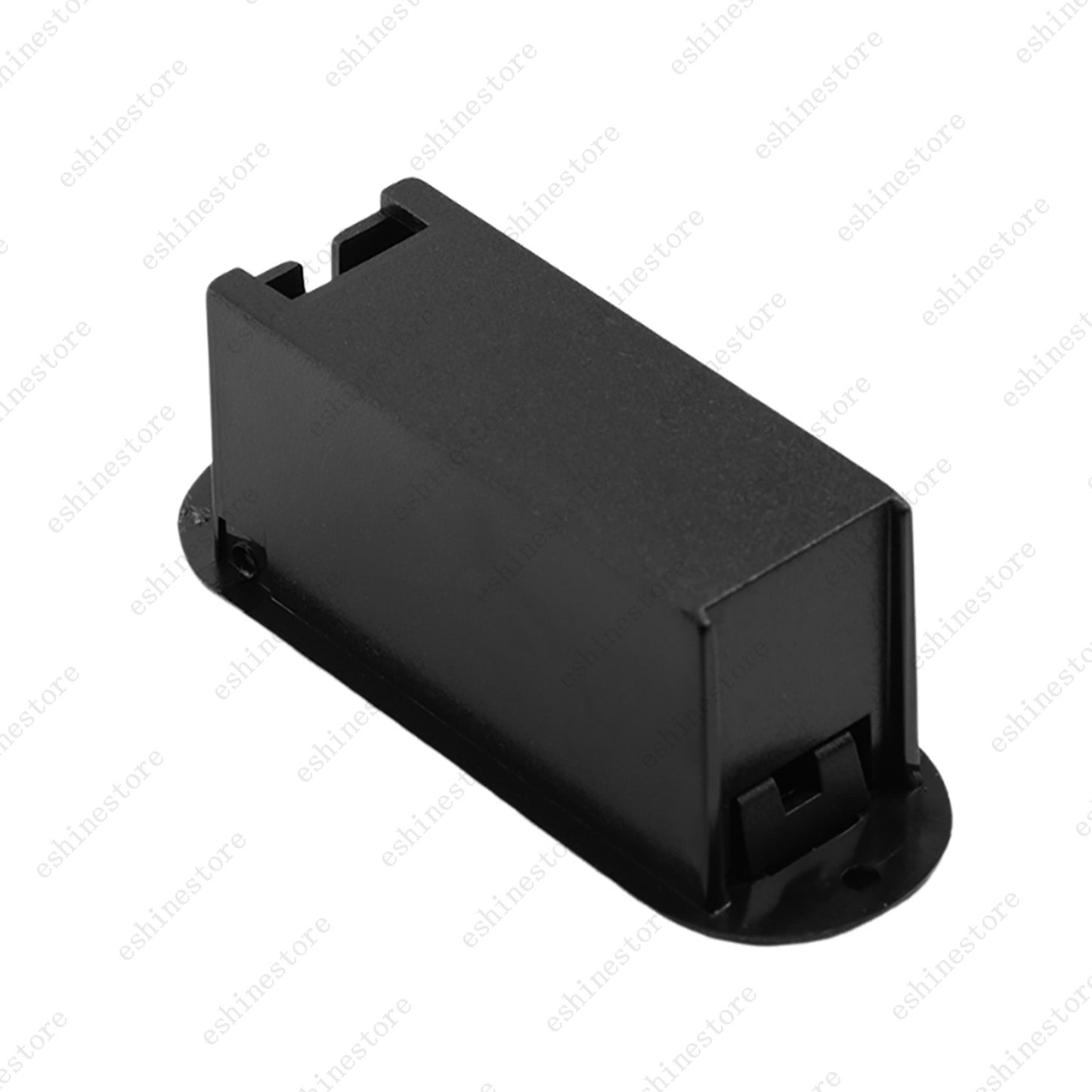 A Set of 9V Battery Box Case Holder for Active Guitar Bass Pickup - Black