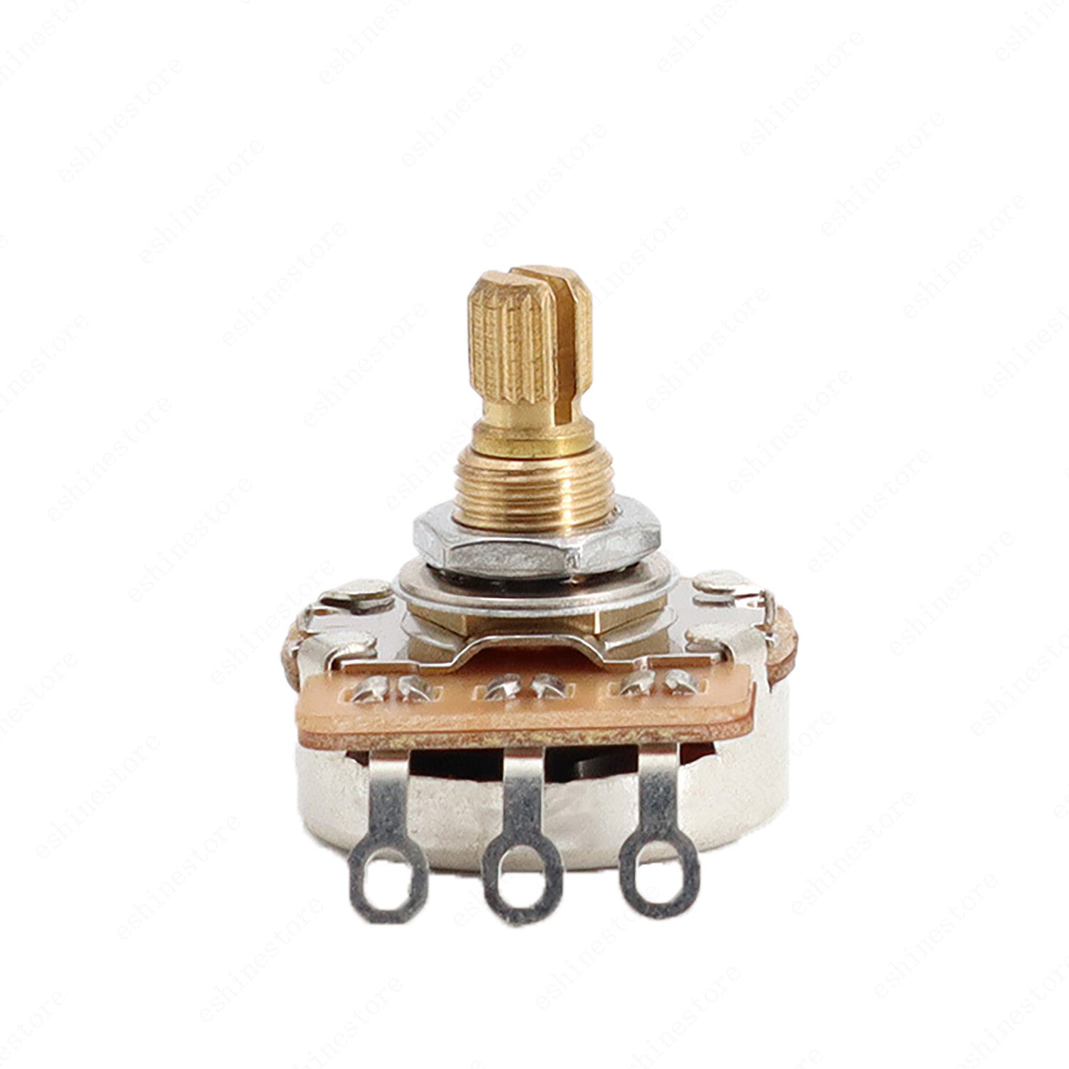 Guitar Potentiometers Pots Volume Tone A250k/B250k/A500k/B500k Brass Short Shaft