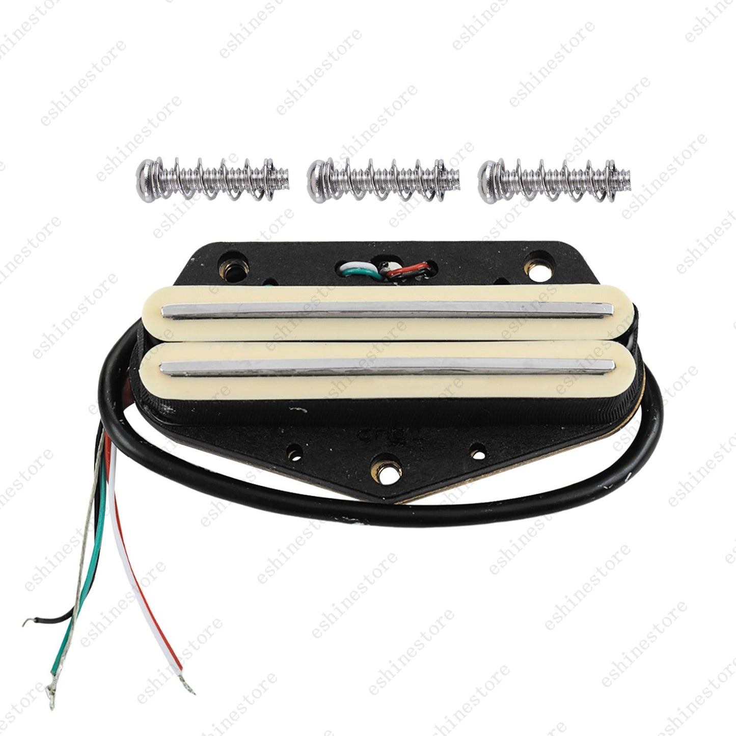 Guitar Alnico 5 Hot Dual Rail Bridge Pickup Humbucker For Telecaster 4 Colors