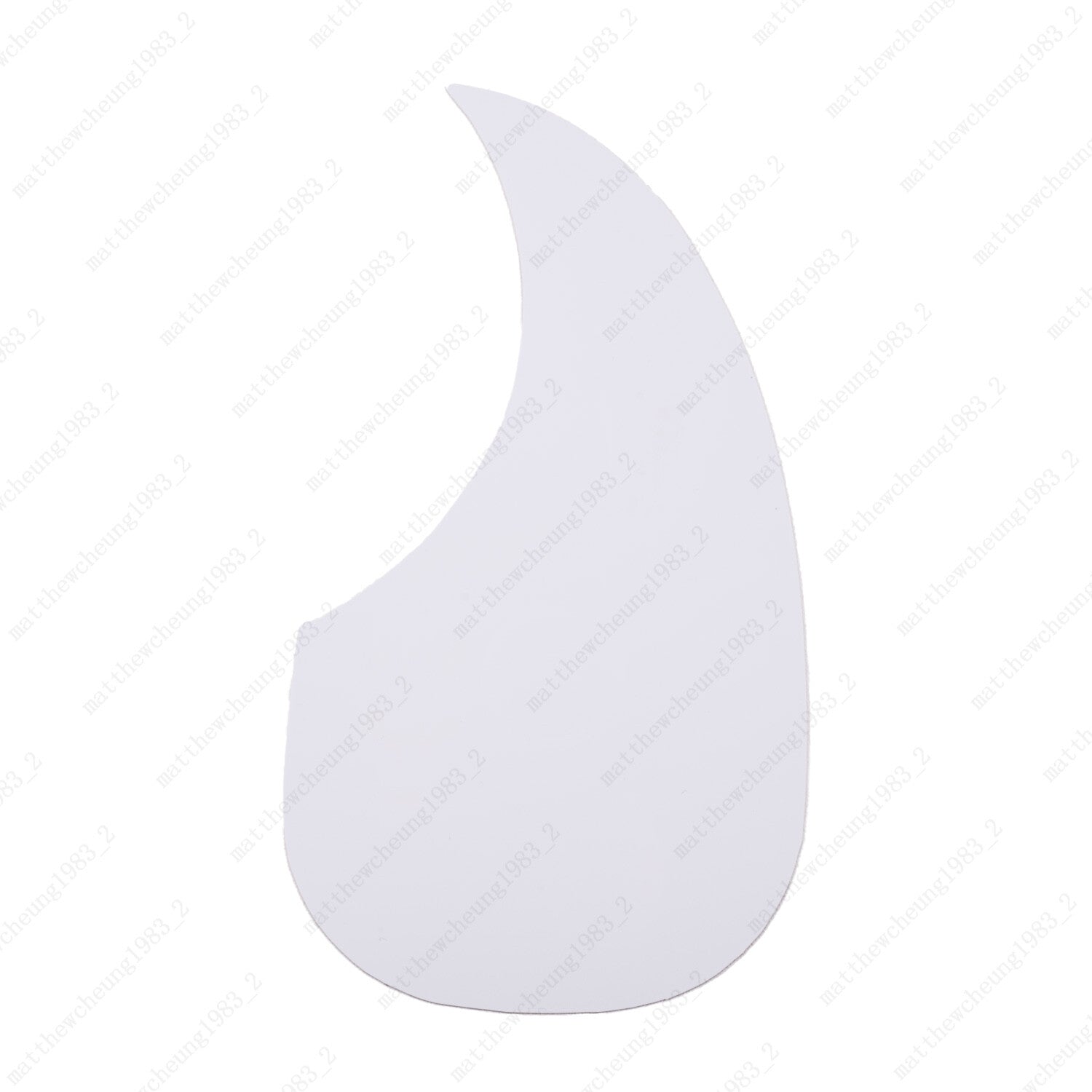 Acoustic Guitar Water Drop Shape Pickguard Fit 40/41'' Self Adhesive Multicolor
