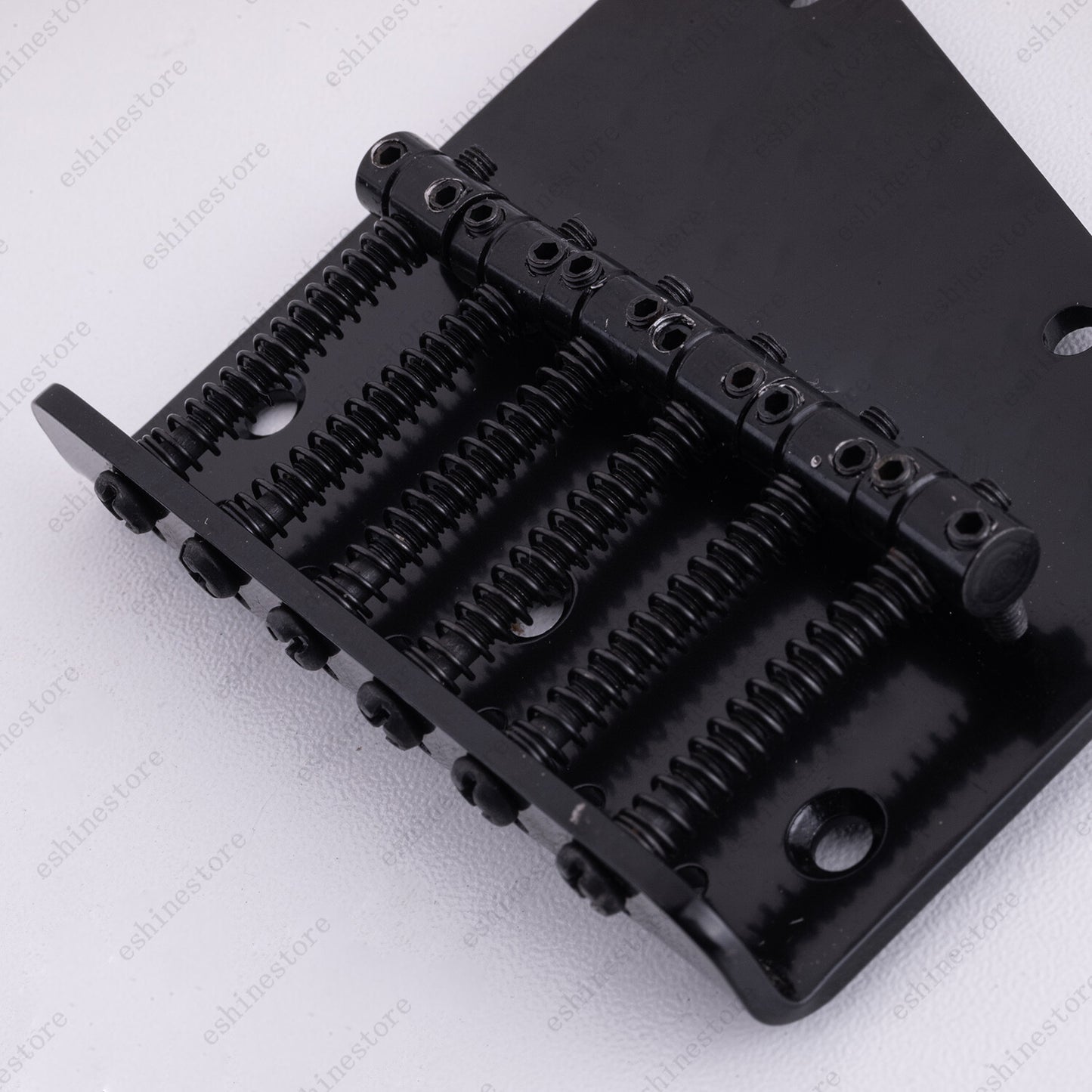 Tele Single Guitar Bridge 6-Saddle Top Load For Telecaster Guitar Black