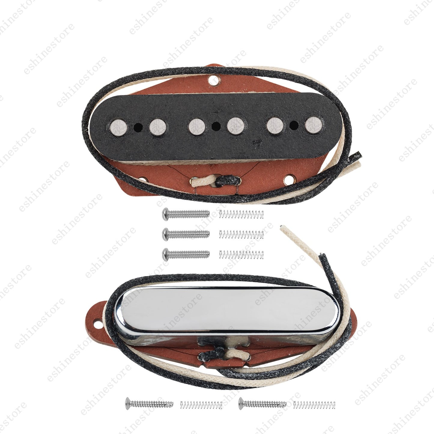 Electric Guitar Vintage Alnico5 Magnet Single Coil Neck & Bridge Pickup for TELE