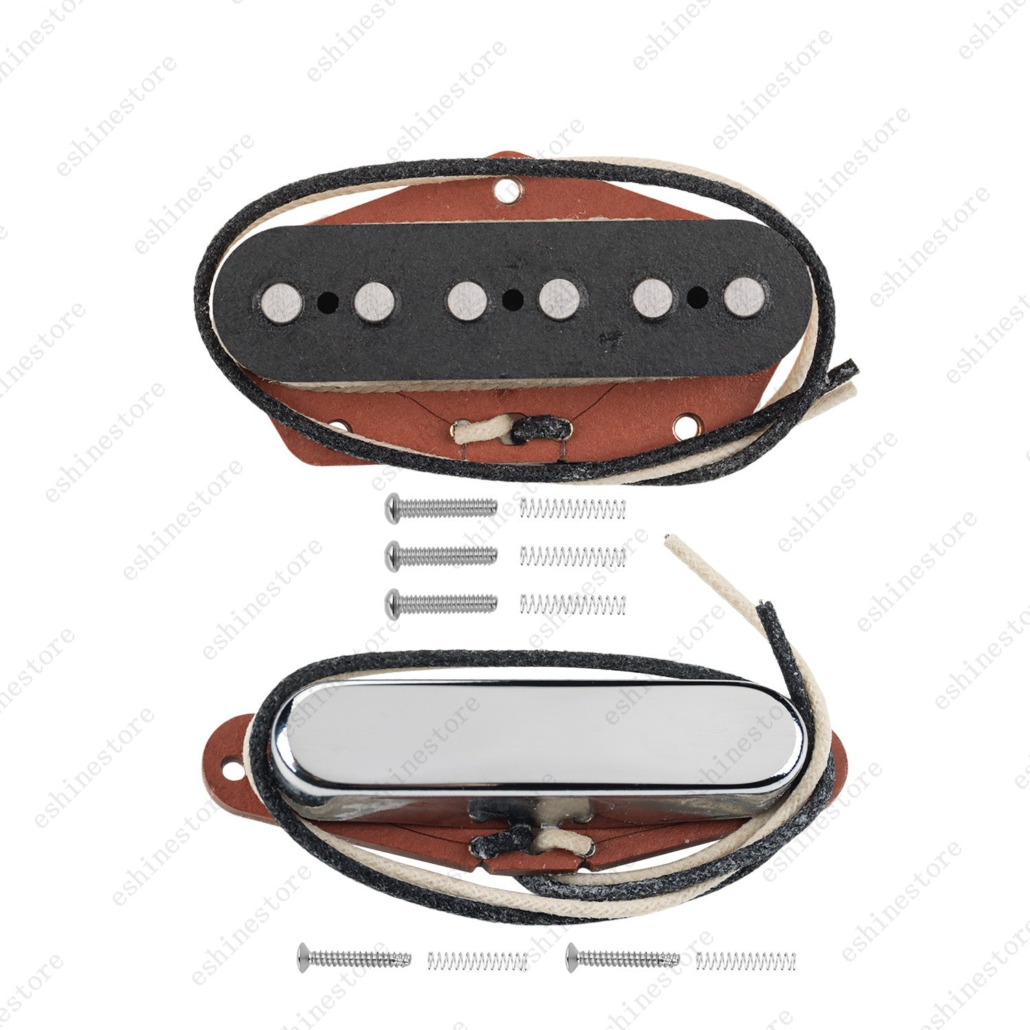 Electric Guitar Vintage Alnico5 Magnet Single Coil Neck & Bridge Pickup for TELE