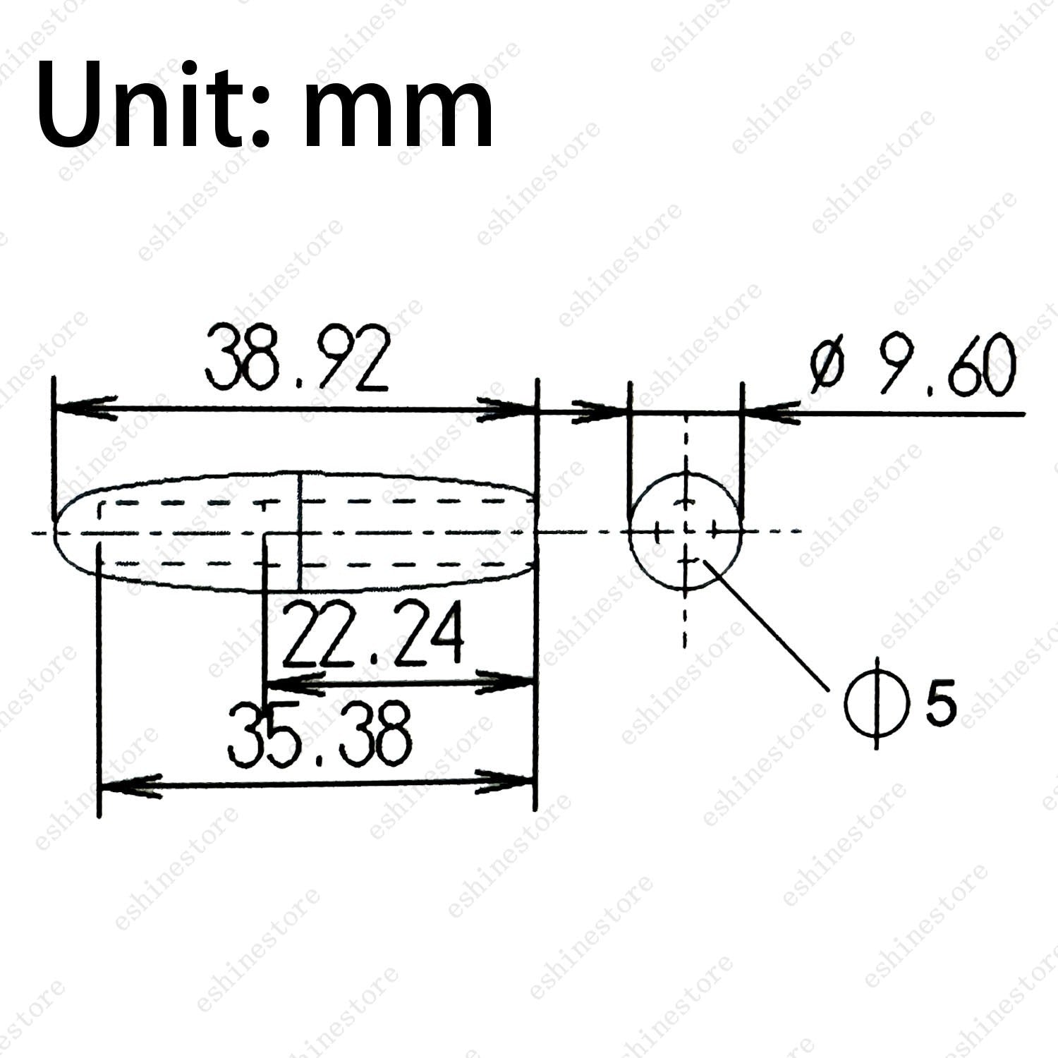 2Pcs Electric Guitar Tremolo Trem Arm Tip Whammy Bar Cap for Stratocaster