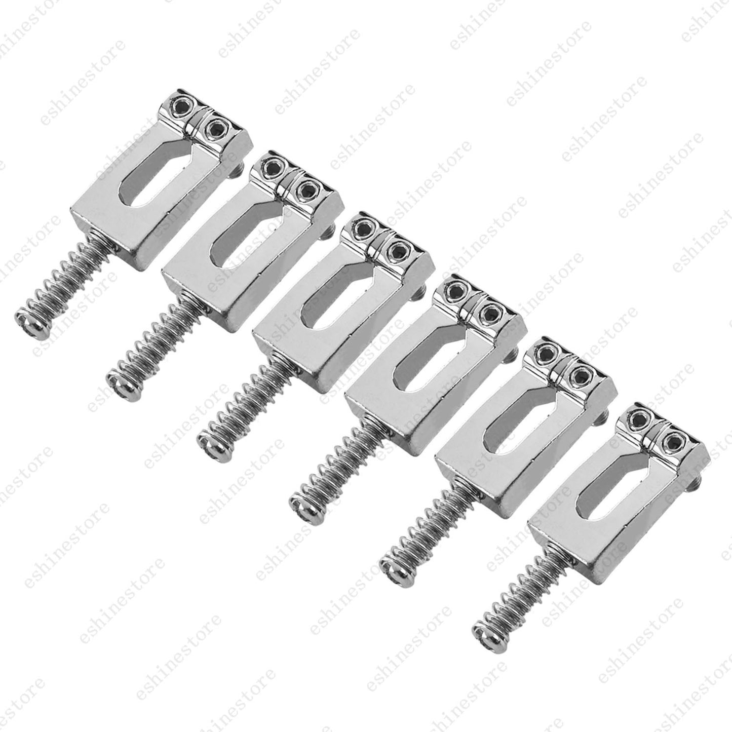 1/6Pcs 10.4mm Guitar Bridge Saddles Replacement For Stratocaster TL 5Colors