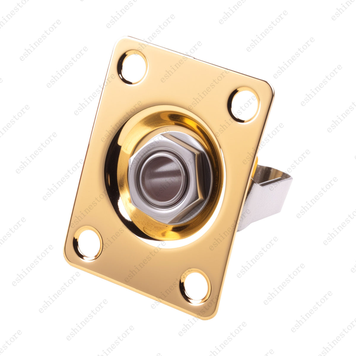 Electric Guitar Output Jack Plate Square Rectangle Socket Screws For Tele LP