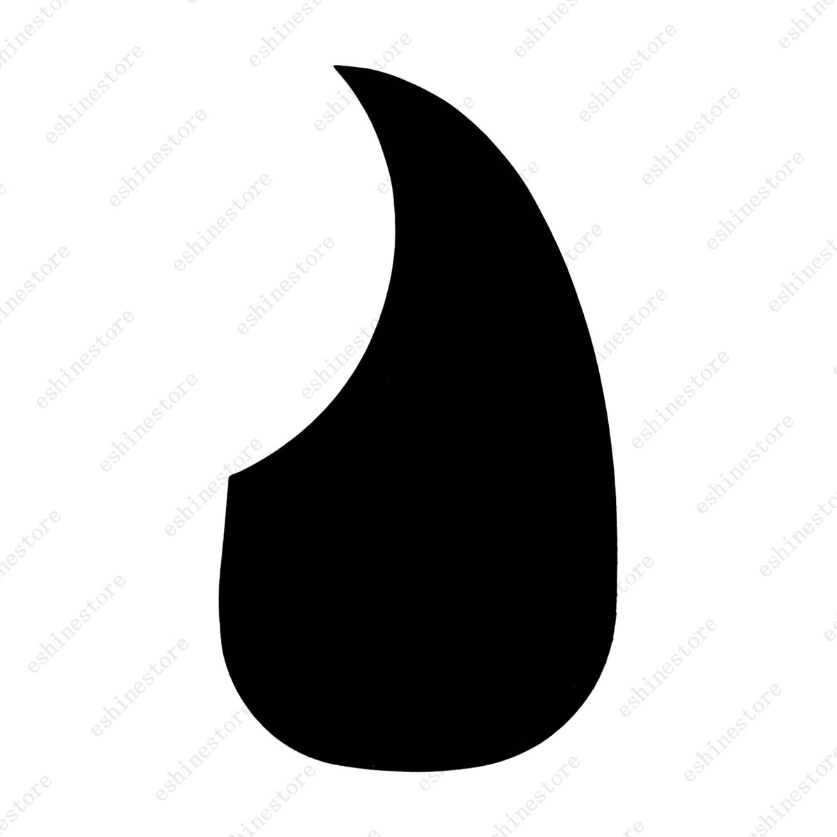 Acoustic Guitar Water Drop Shape Pickguard Fit 40/41'' Self Adhesive Multicolor