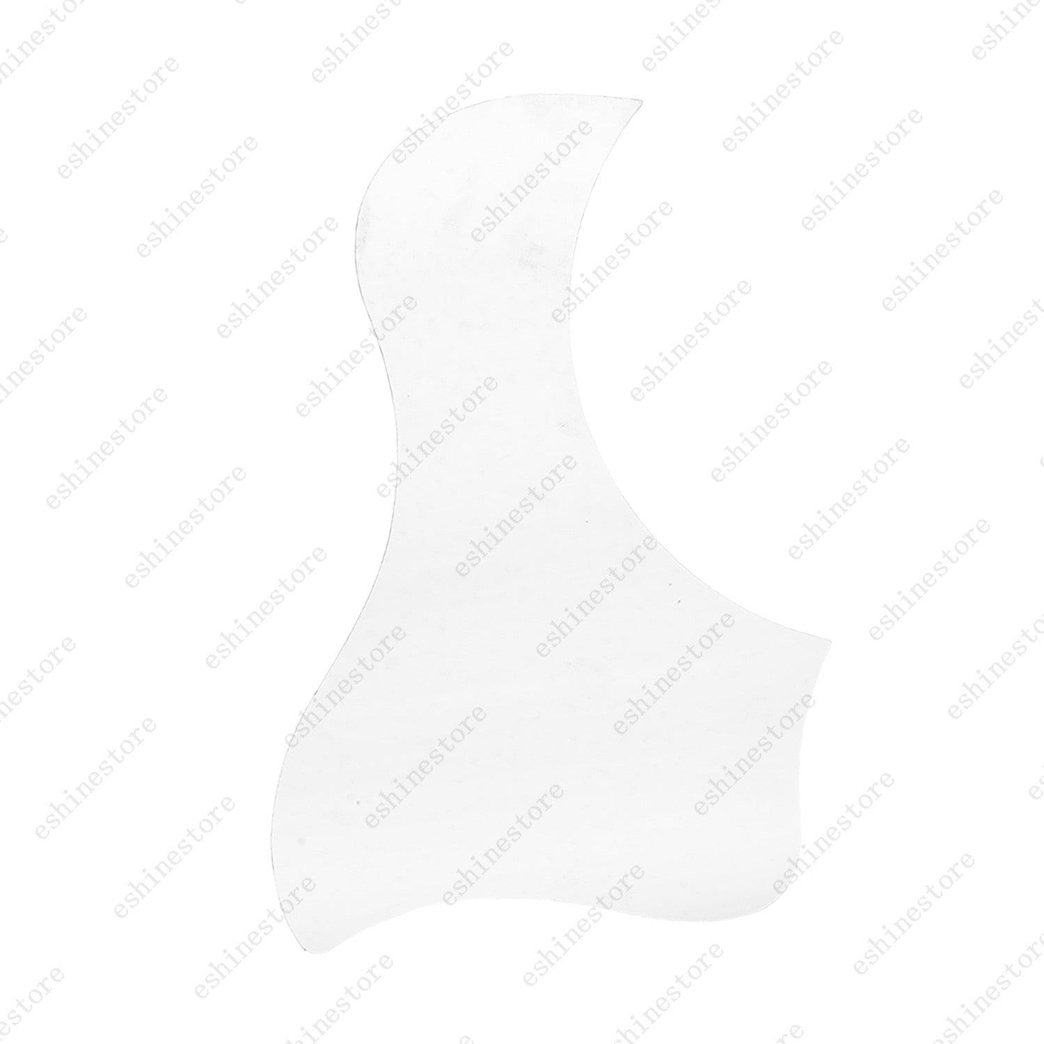 Guitar Pickguard Left Handed Guard Plate Transparent Self-adhesive for 40/41''