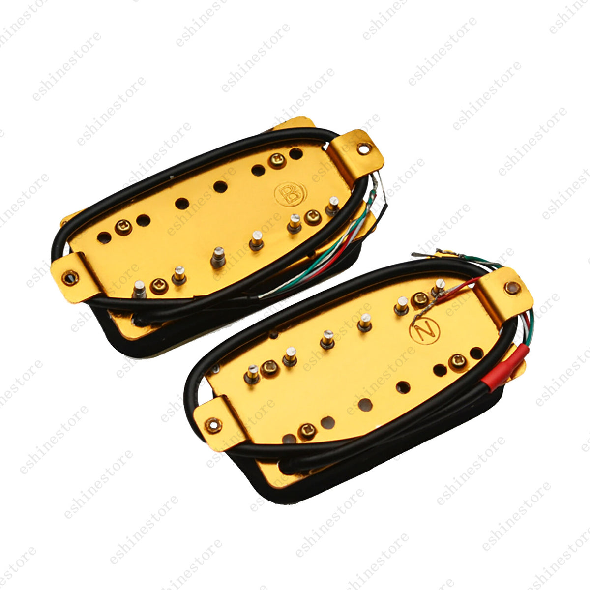 Guitar Passive Alnico 2 Magnet Neck & Bridge 50mm 52mm Humbucker Pickup